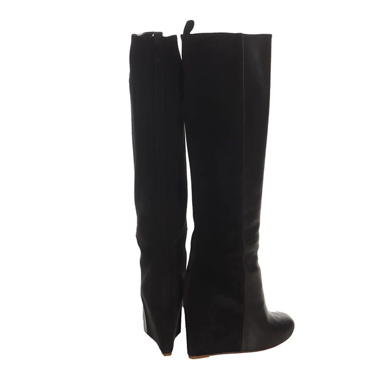 Celine Celine Suede Gold Boots 38 Women Size US 7.5 / IT 37.5 - 4 Thumbnail