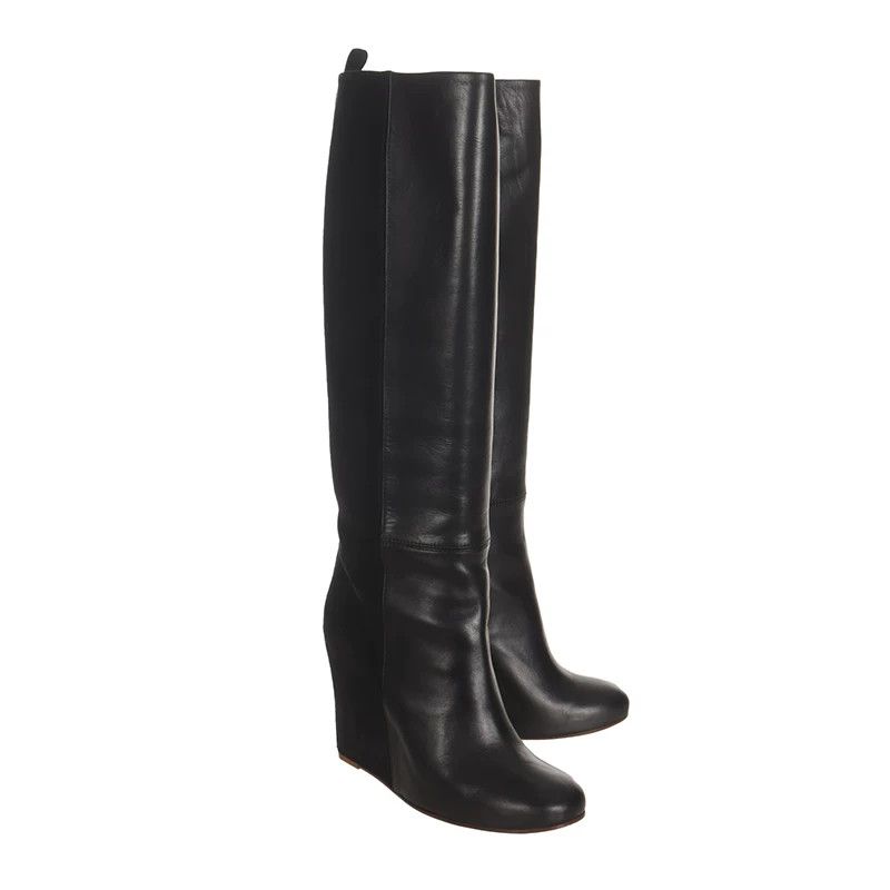 Celine Celine Suede Gold Boots 38 Women Size US 7.5 / IT 37.5 - 9 Thumbnail