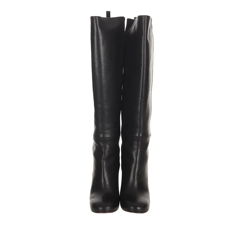 Celine Celine Suede Gold Boots 38 Women Size US 7.5 / IT 37.5 - 2 Thumbnail
