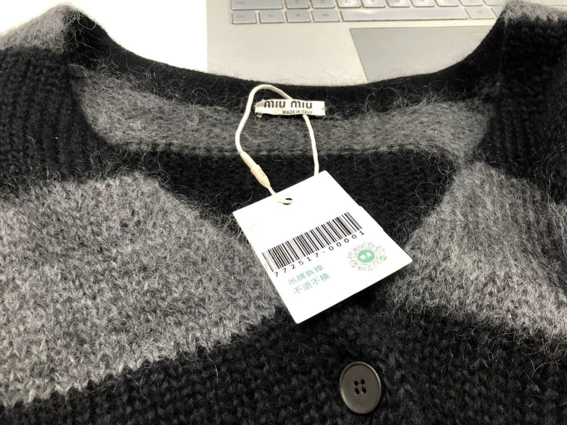 Miu Miu Miu Miu Wool Striped Multi Sweater S Men Size US S / EU 44-46 / 1 - 8 Thumbnail
