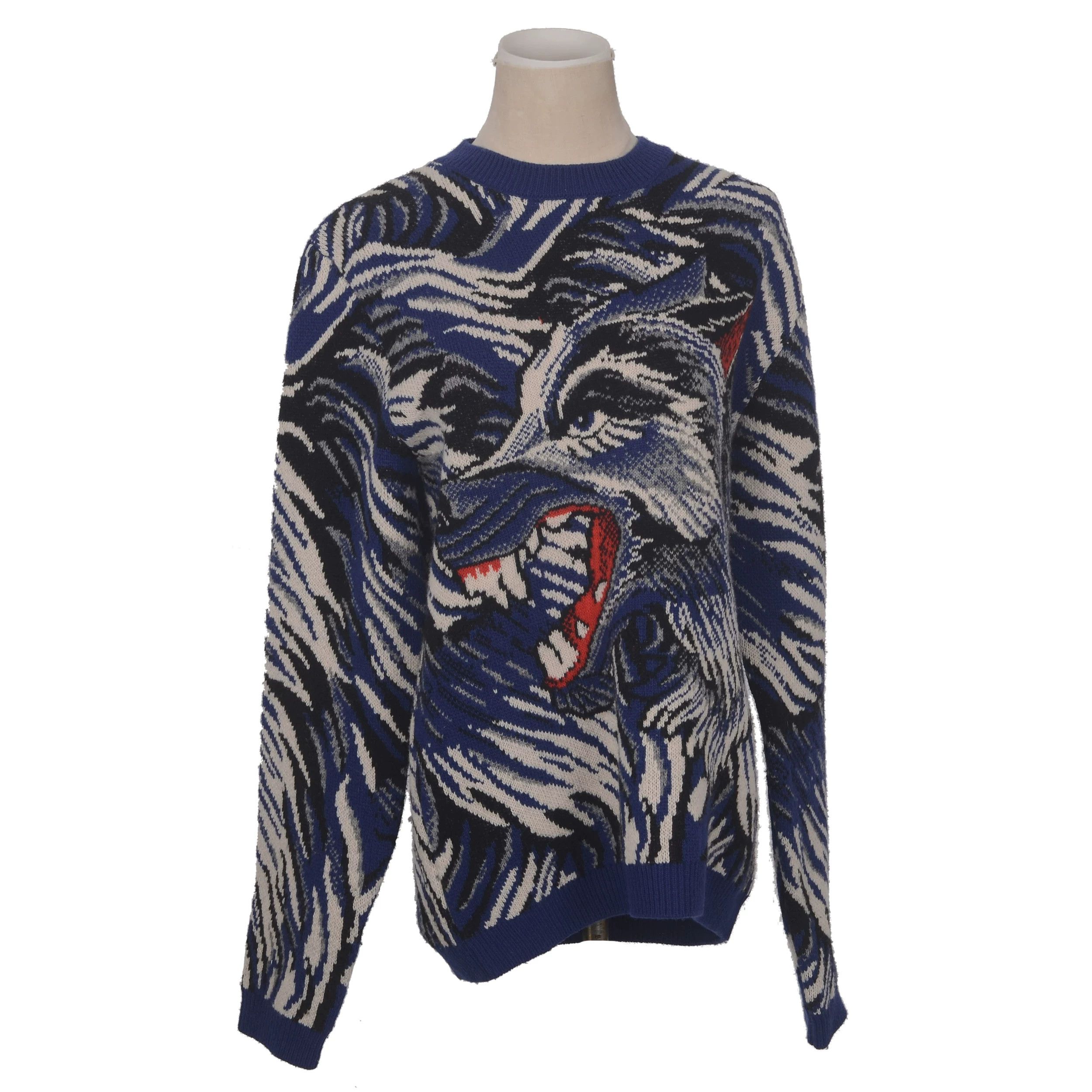 Gucci Gucci Wool Printed Multi Sweater XS Men Size US XS / EU 42 / 0 - 10 Thumbnail
