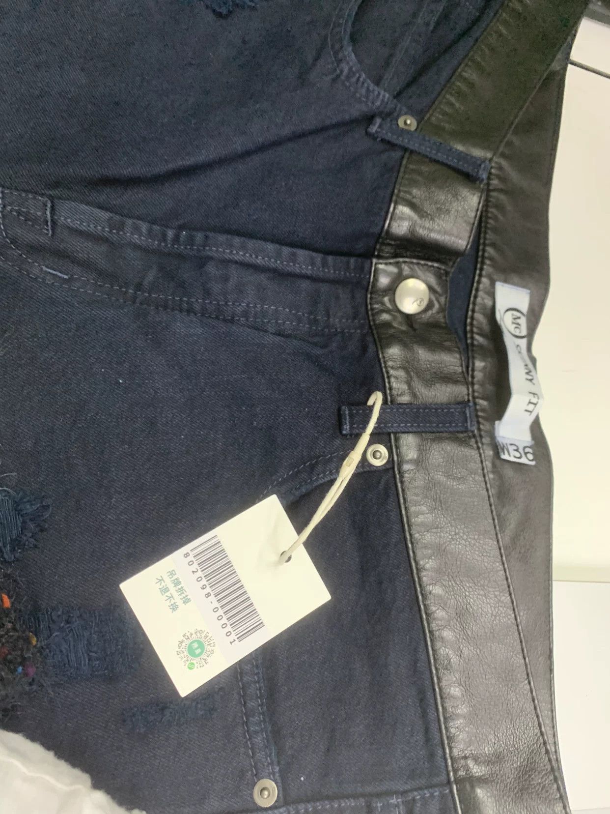 Alexander McQueen Alexander McQueen Casual Cotton Pants XXS Women Size 22" - 9 Thumbnail