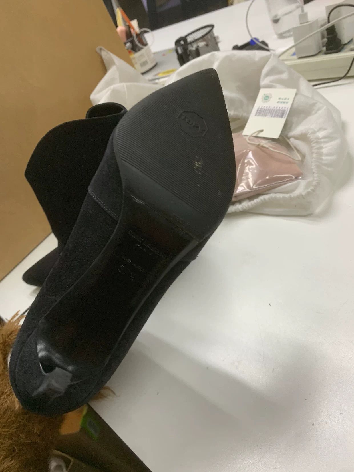Saint Laurent Paris Saint Laurent Paris Suede Gold Boots 37 Women Size US 6.5 / IT 36.5 - 9 Thumbnail