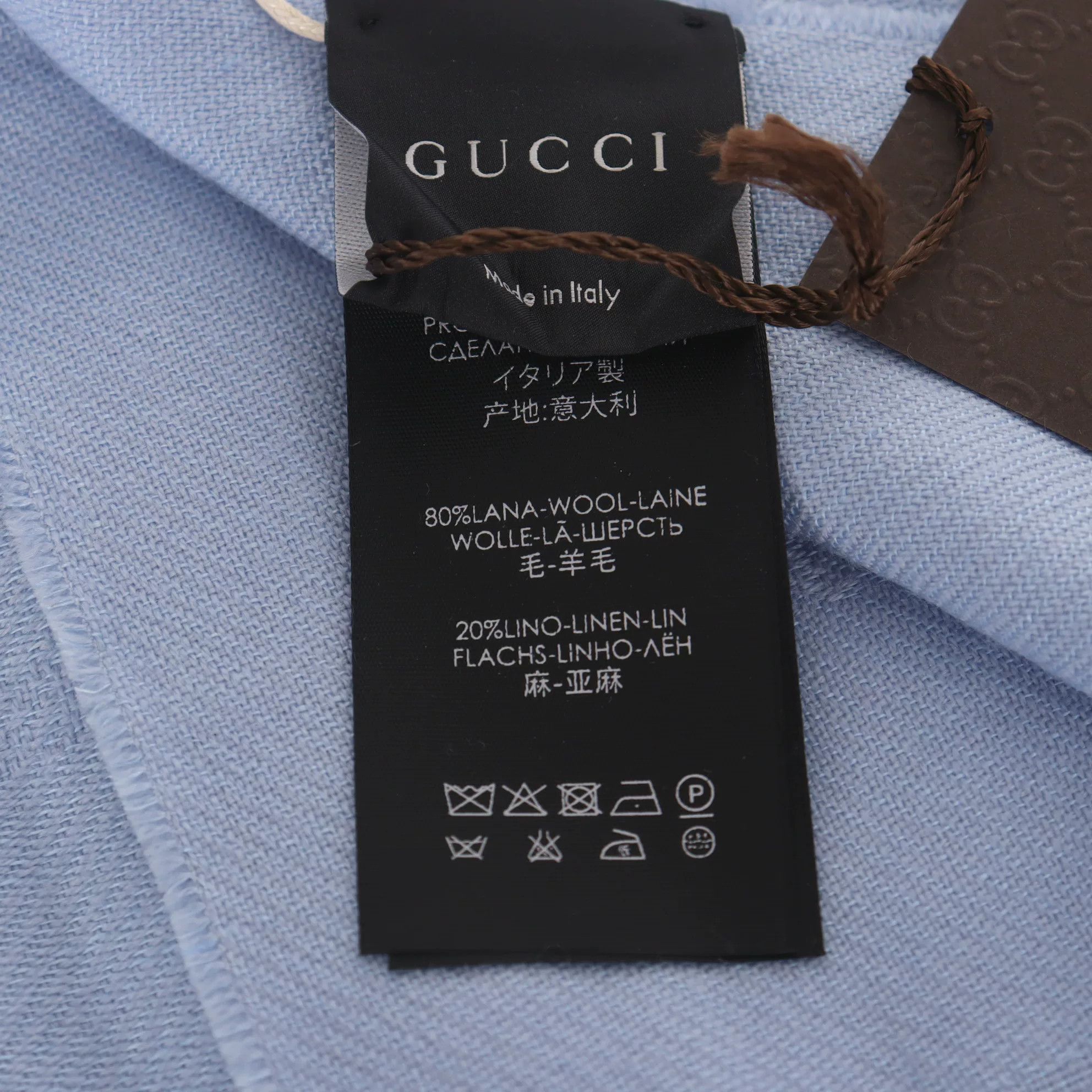 Gucci Gucci Wool Scarf Men Size ONE SIZE - 4 Thumbnail
