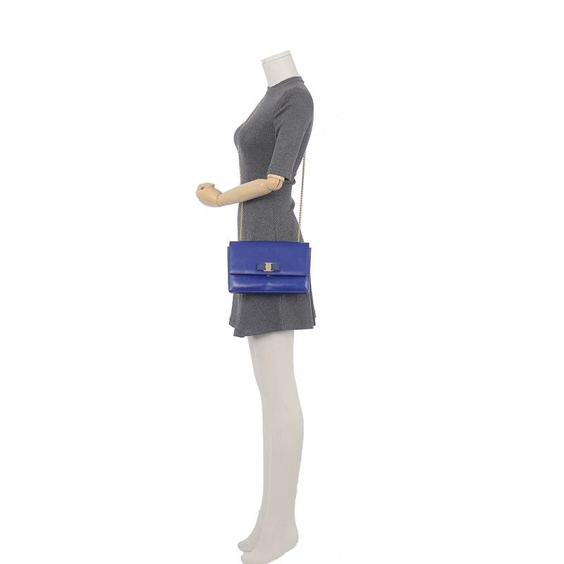 Salvatore Ferragamo Salvatore Ferragamo Gold Shoulder Bag 25 Women Size ONE SIZE - 2 Thumbnail