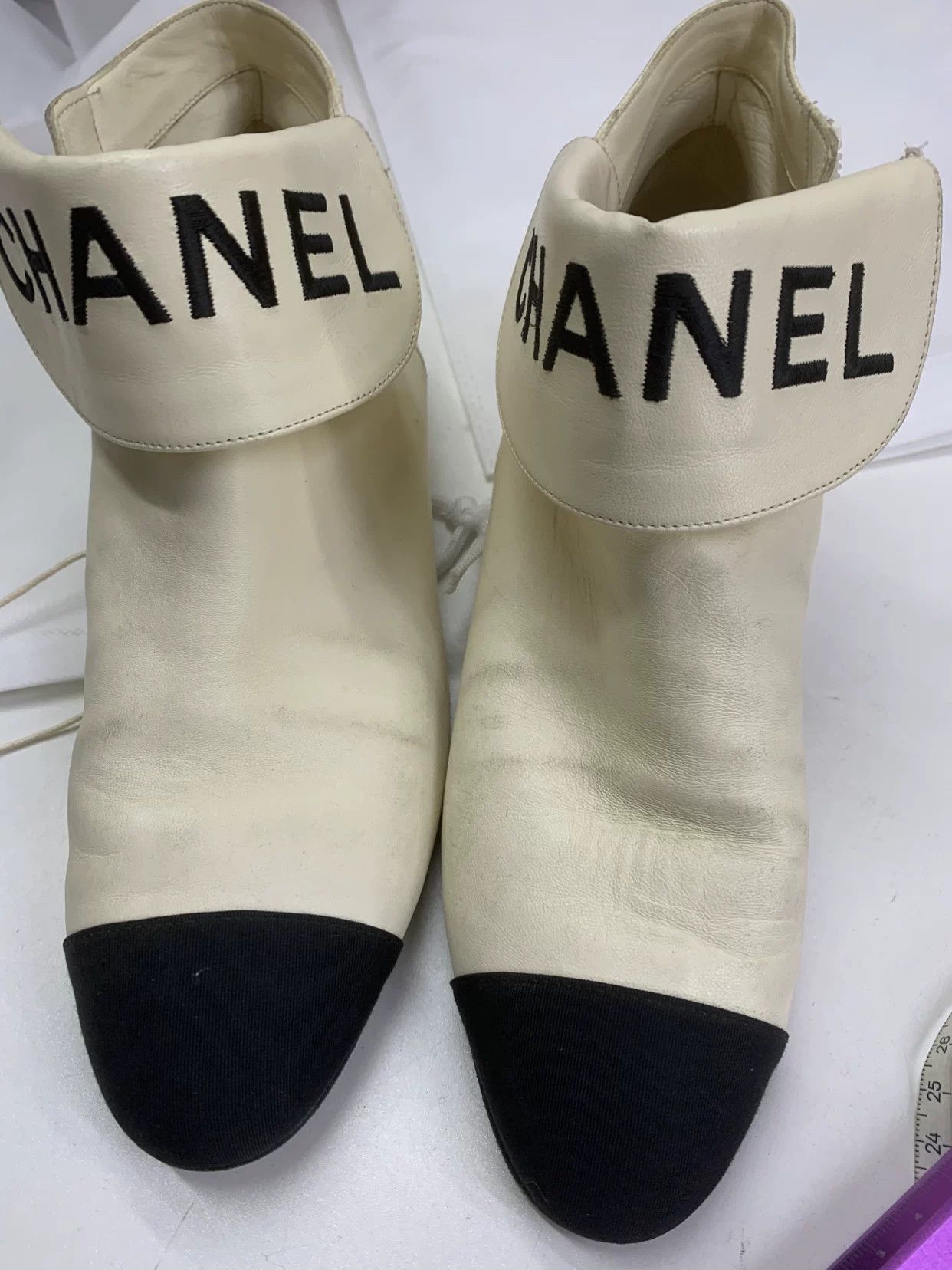 Chanel Chanel Leather Multi Sweater 38 Women Size S / US 4 / IT 40 - 8 Thumbnail