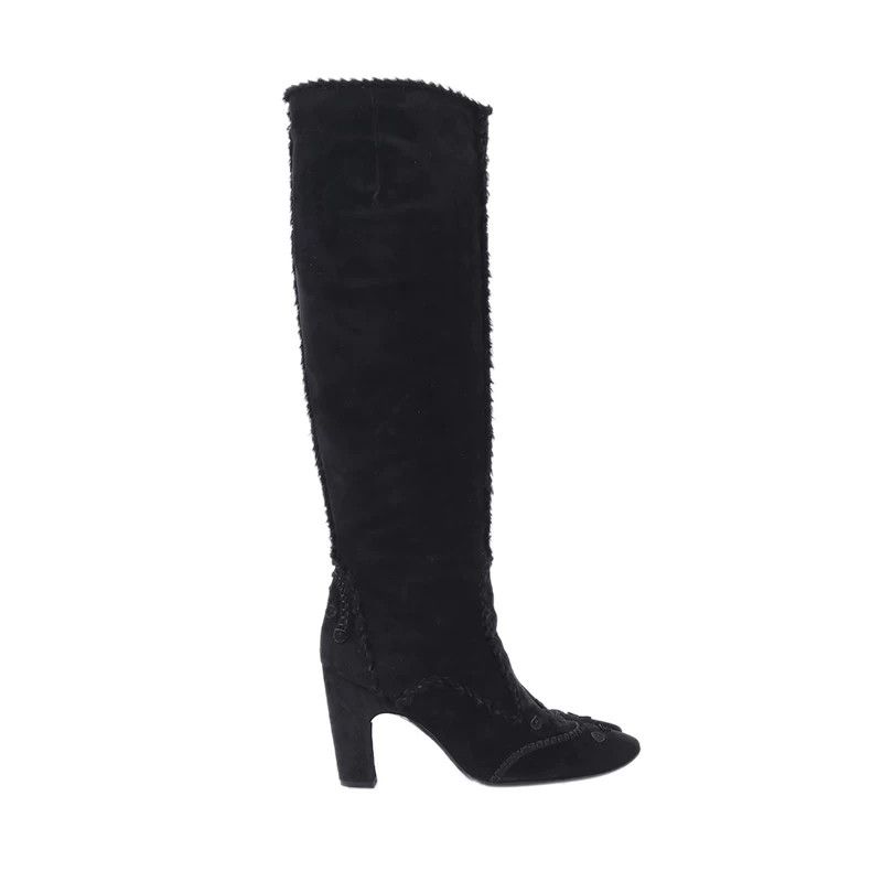 Fendi Fendi Retro Gold Boots 37 Women Size US 6.5 / IT 36.5 - 3 Thumbnail