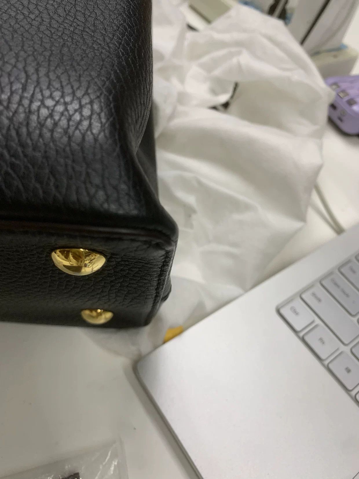 Louis Vuitton Louis Vuitton Retro Gold Shoulder Bag 36 Women Size ONE SIZE - 6 Thumbnail