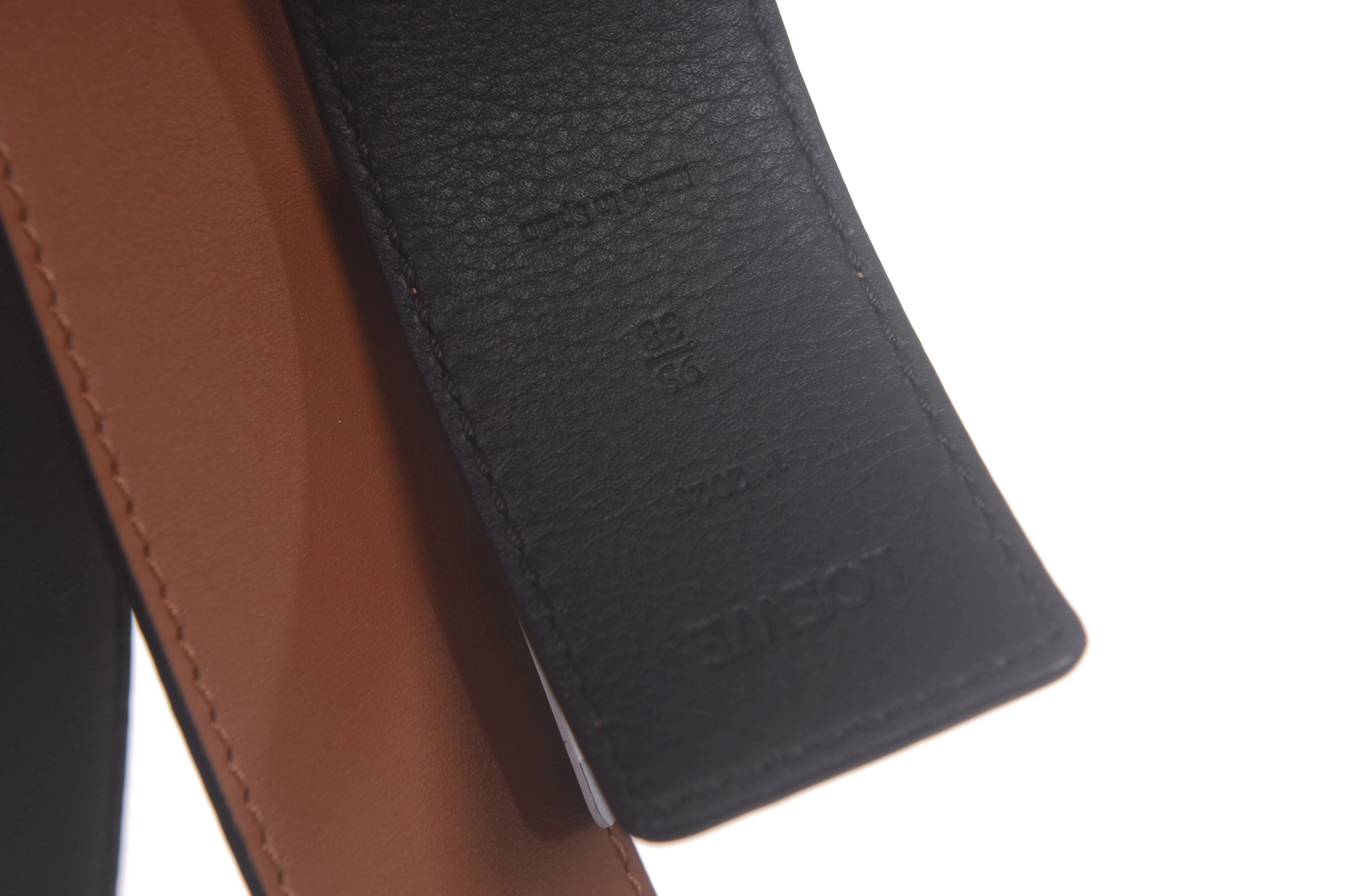 Loewe Loewe Leather Gold Belt Men Size ONE SIZE - 4 Thumbnail