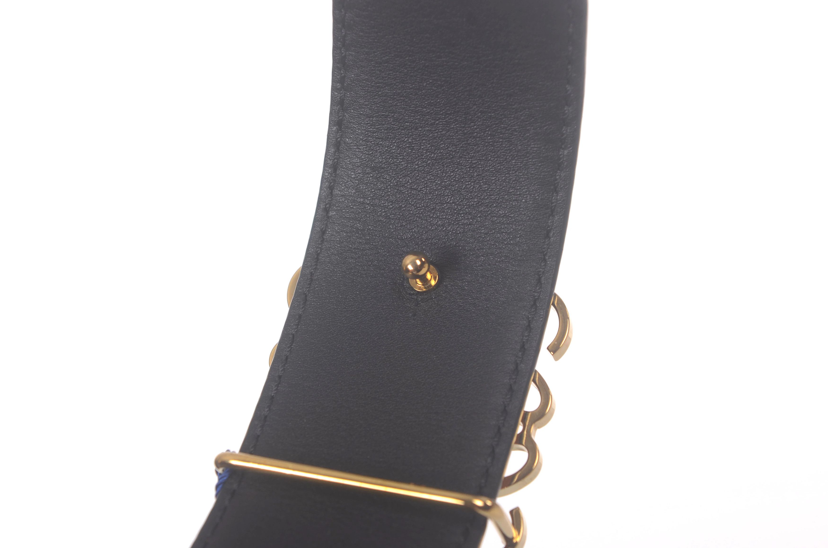 Loewe Loewe Leather Gold Belt Men Size ONE SIZE - 3 Thumbnail
