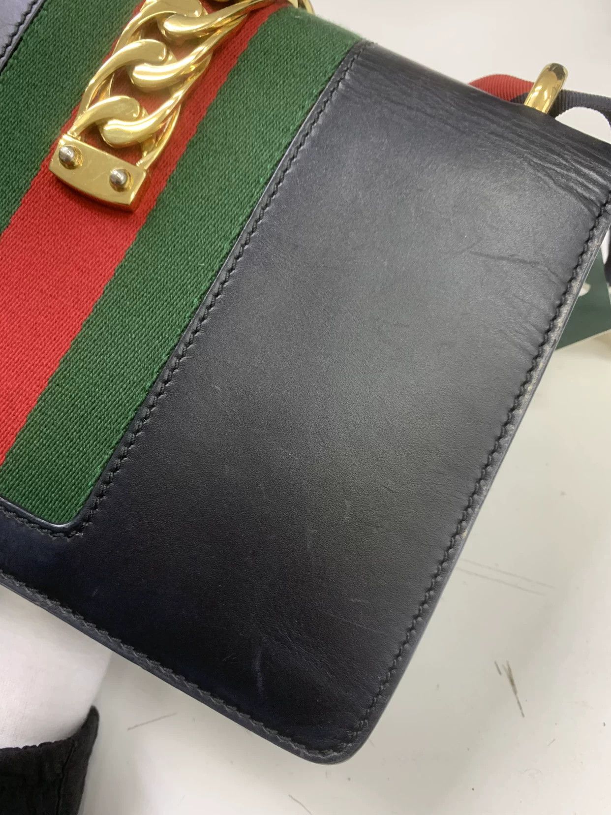 Gucci Gucci Gold Shoulder Bag 25 Women Size ONE SIZE - 9 Thumbnail