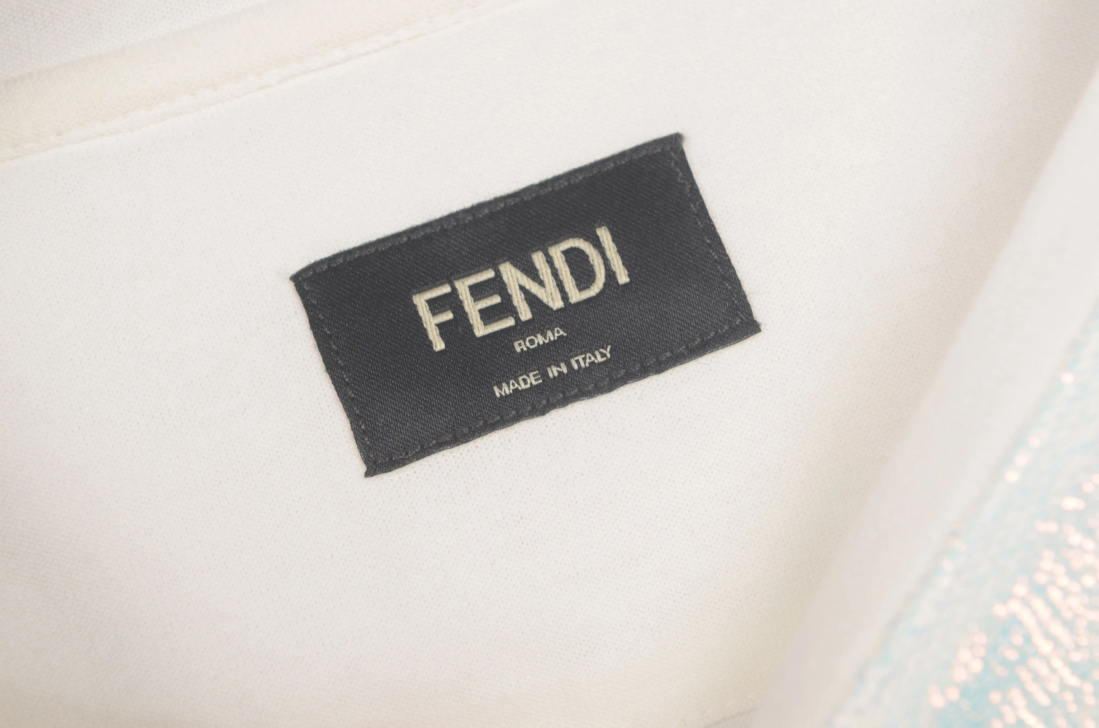 Fendi Fendi Polyester Cotton T-Shirt M Women Size M / US 6-8 / IT 42-44 - 4 Thumbnail