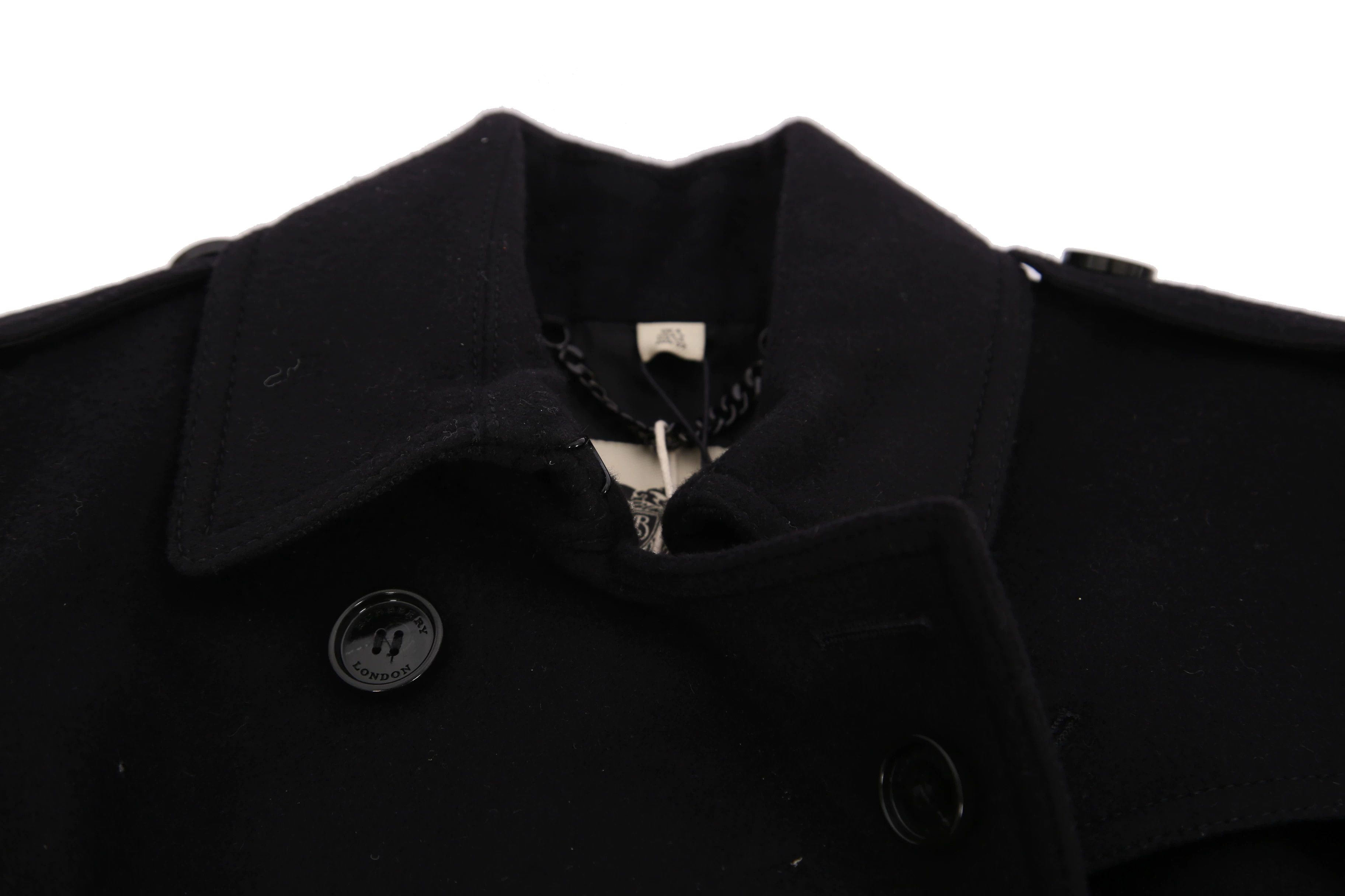 Burberry Burberry Wool Coat XS Women Size XS / US 0-2 / IT 36-38 - 3 Thumbnail