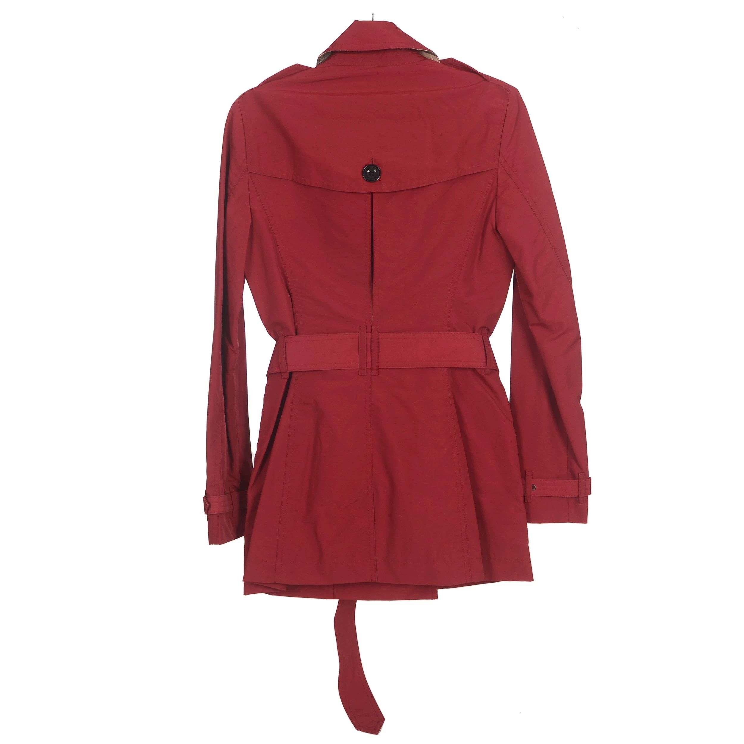 Burberry Burberry Nylon Cotton Coat XS Women Size XS / US 0-2 / IT 36-38 - 2 Thumbnail