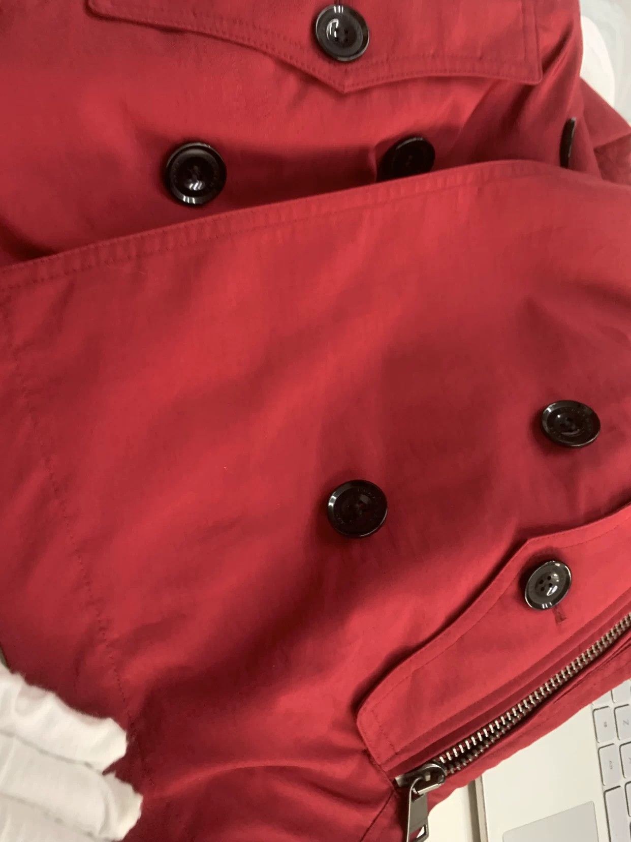 Burberry Burberry Nylon Cotton Coat XS Women Size XS / US 0-2 / IT 36-38 - 8 Thumbnail