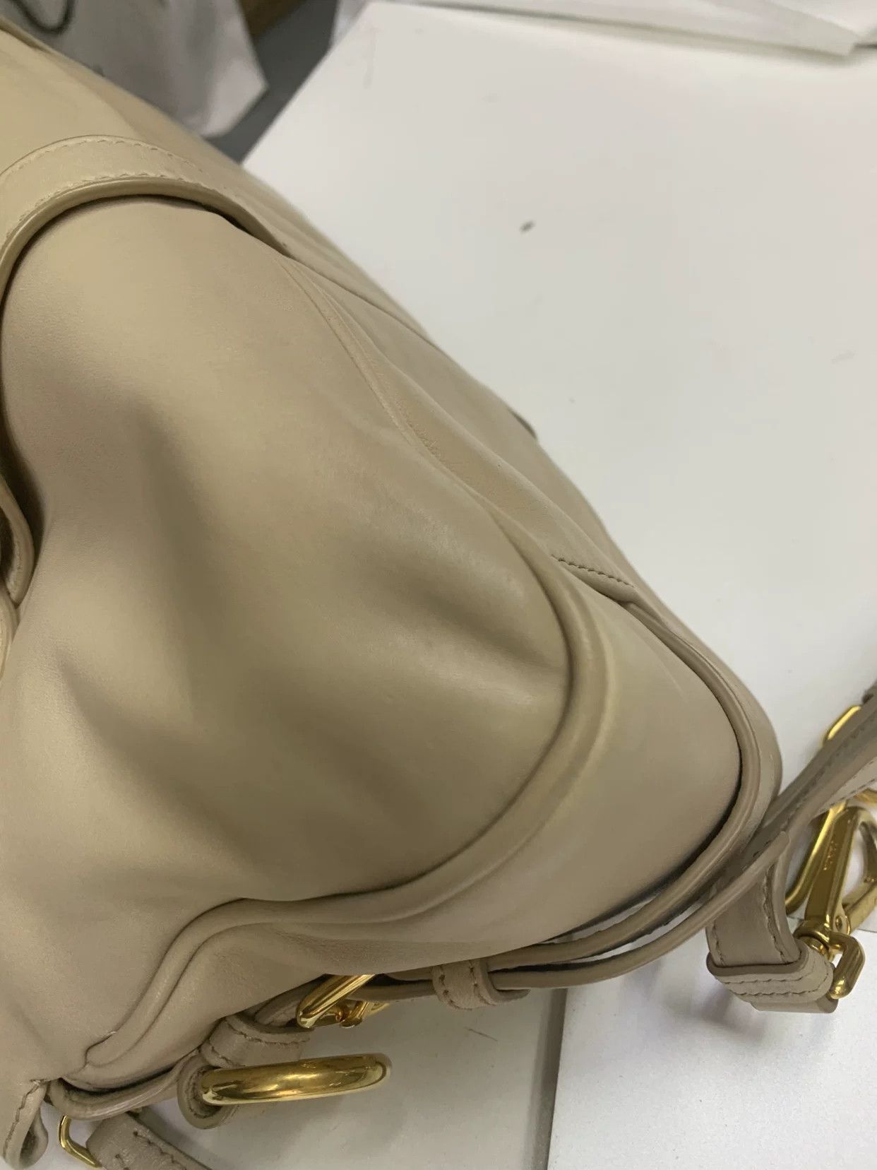 Prada Prada Retro Gold Shoulder Bag 37 Women Size ONE SIZE - 6 Thumbnail