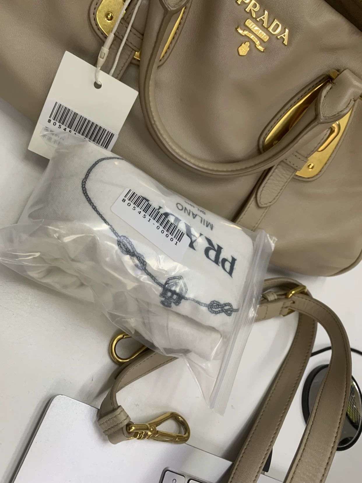 Prada Prada Retro Gold Shoulder Bag 37 Women Size ONE SIZE - 9 Thumbnail