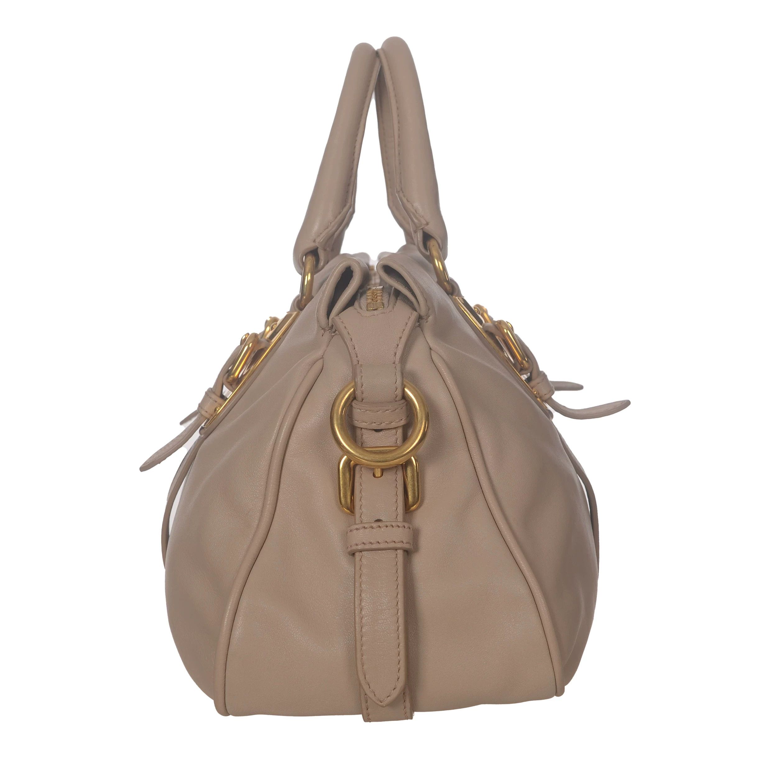 Prada Prada Retro Gold Shoulder Bag 37 Women Size ONE SIZE - 3 Thumbnail