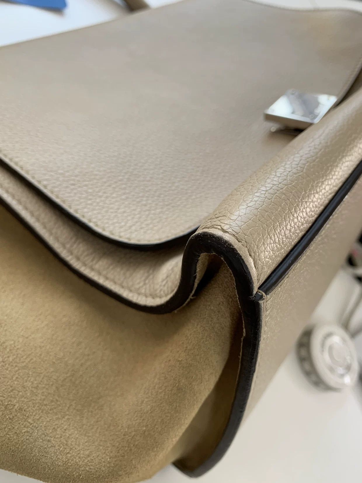 Celine Celine Silver Shoulder Bag 30 Women Size ONE SIZE - 8 Thumbnail