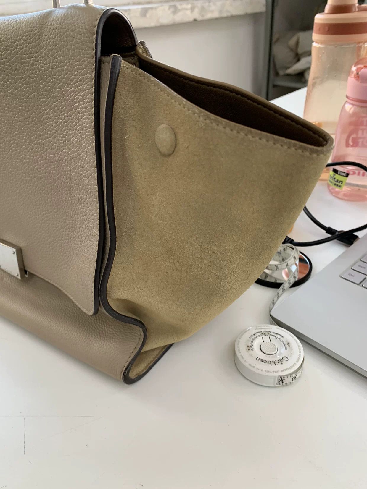 Celine Celine Silver Shoulder Bag 30 Women Size ONE SIZE - 9 Thumbnail