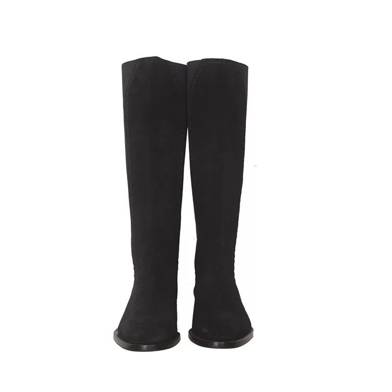 Saint Laurent Paris Saint Laurent Paris Suede Gold Boots 36 Women Size US 6 / IT 36 - 2 Thumbnail