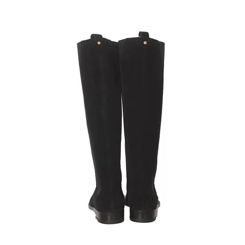 Saint Laurent Paris Saint Laurent Paris Suede Gold Boots 36 Women Size US 6 / IT 36 - 4 Thumbnail