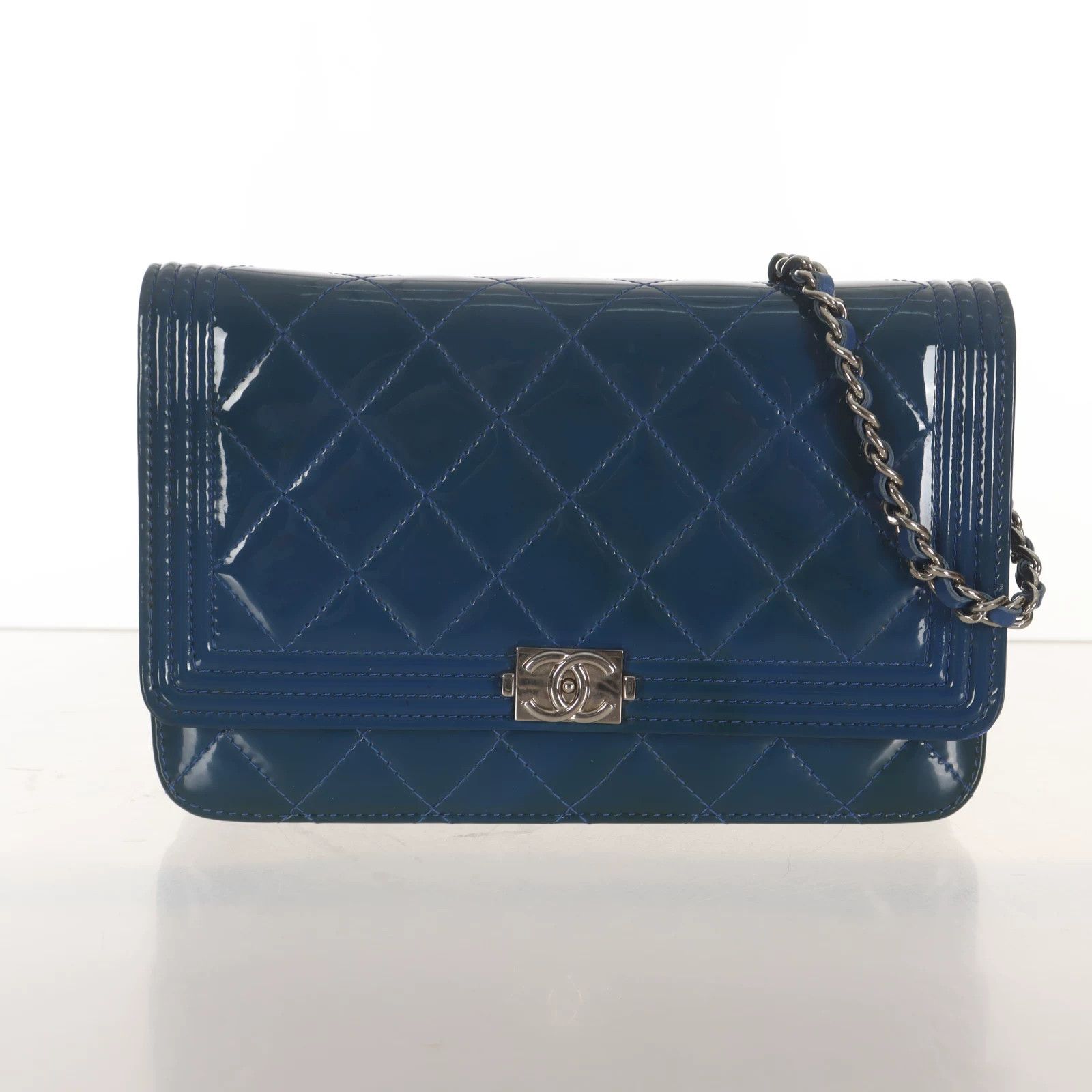Chanel Chanel Plaid Silver Shoulder Bag Women Size ONE SIZE - 10 Thumbnail