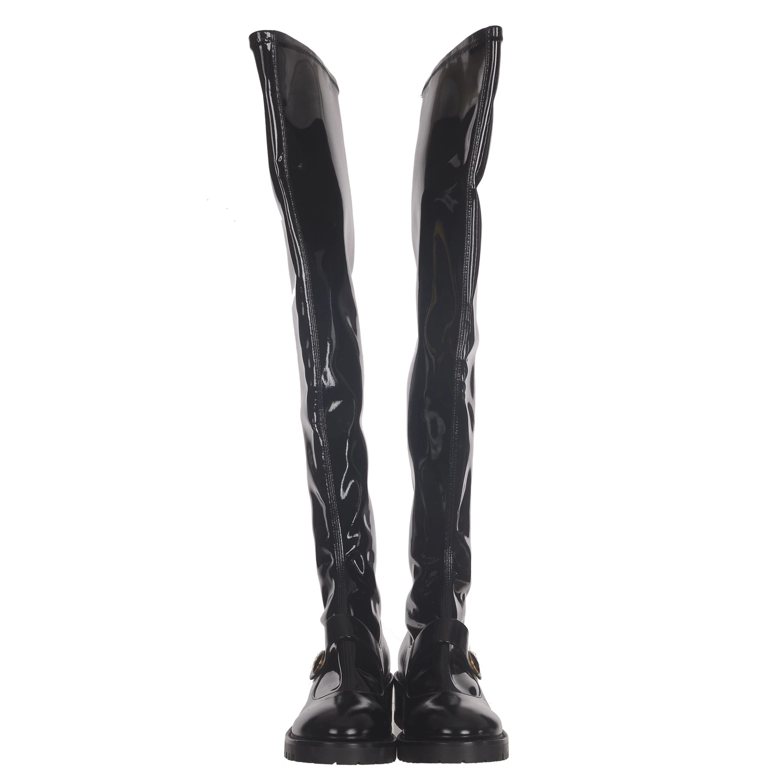 Dior Dior Patent Gold Boots 39 Women Size US 8.5 / IT 38.5 - 2 Thumbnail