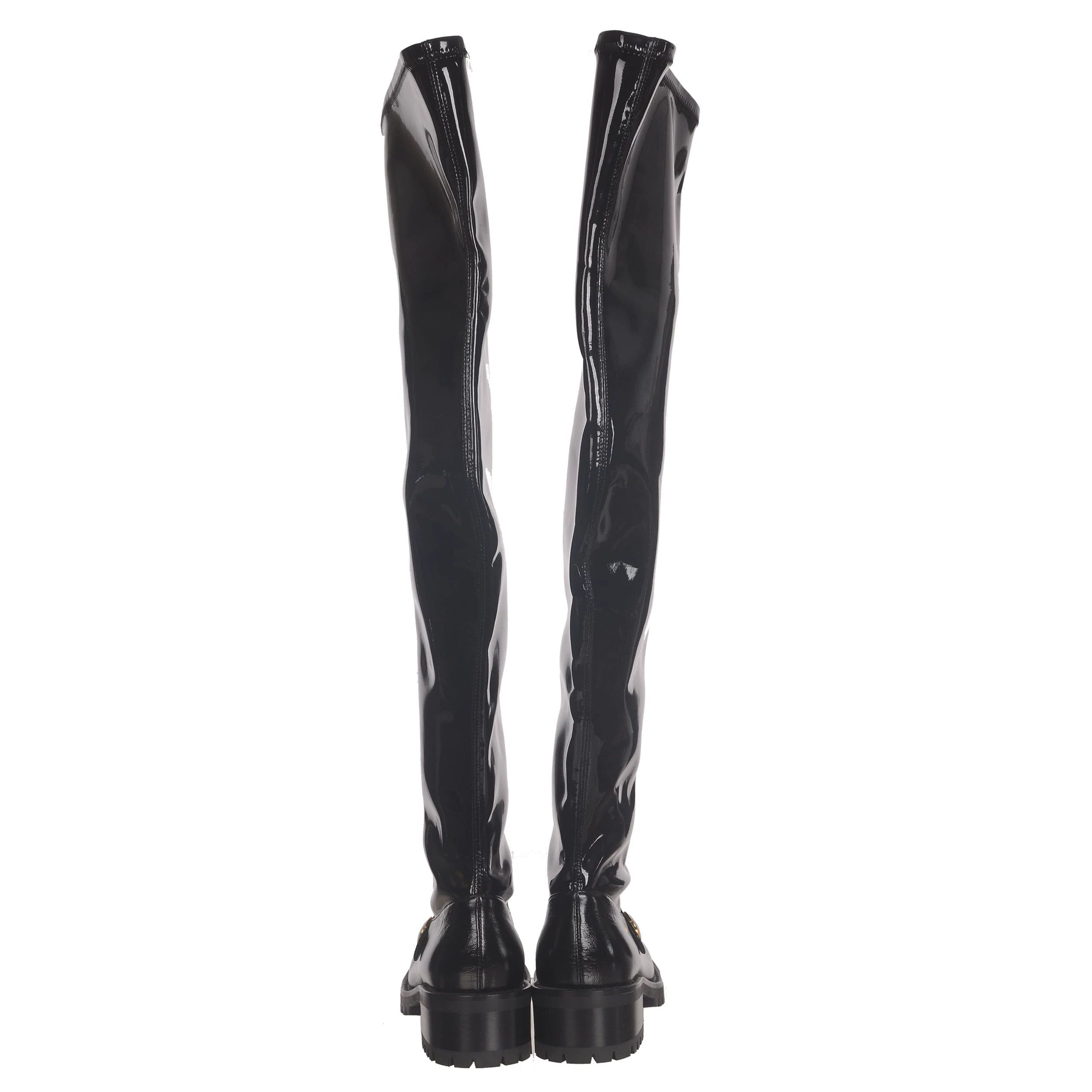 Dior Dior Patent Gold Boots 39 Women Size US 8.5 / IT 38.5 - 4 Thumbnail