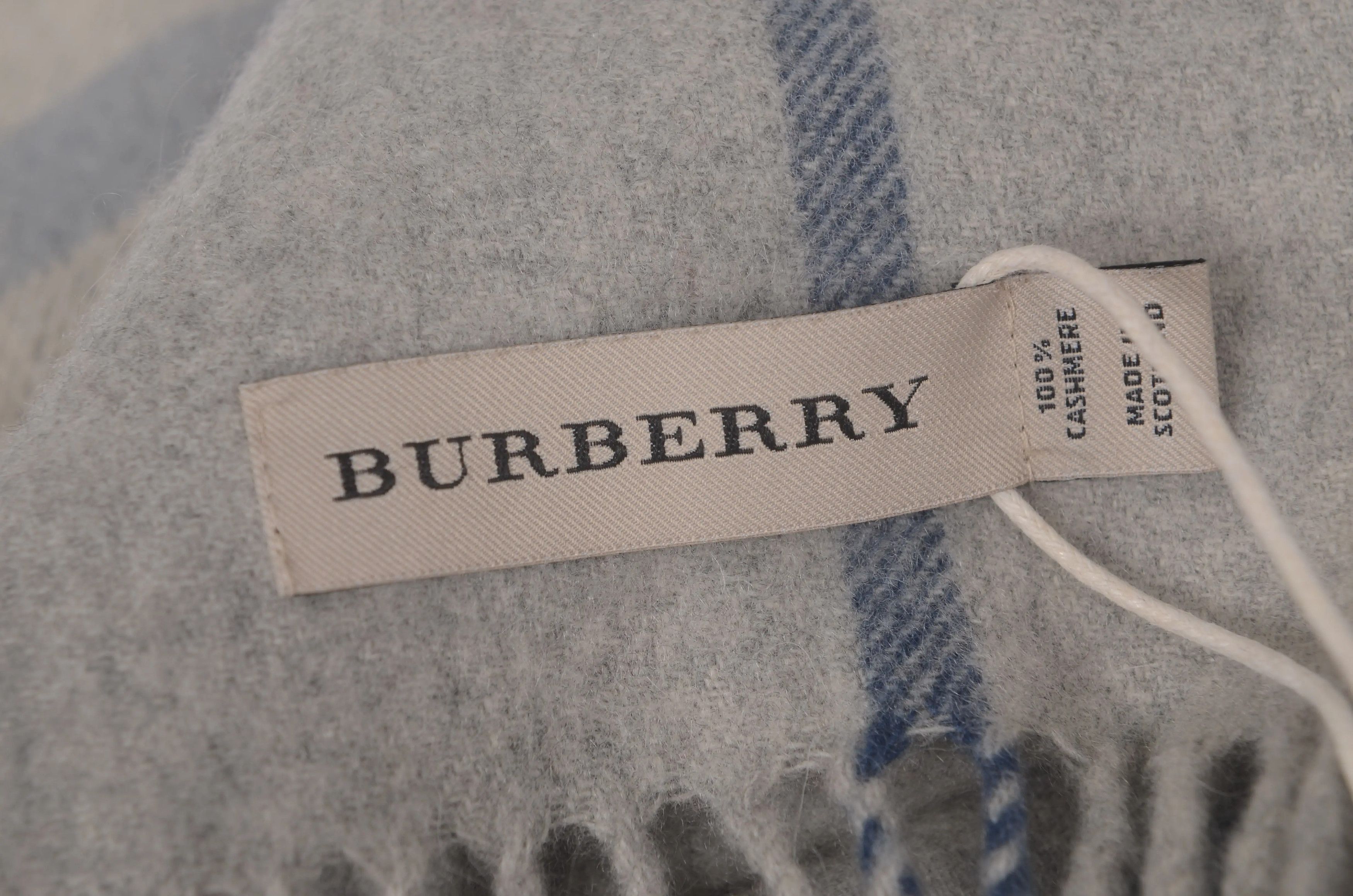 Burberry Burberry Plaid Scarf Men Size ONE SIZE - 2 Thumbnail