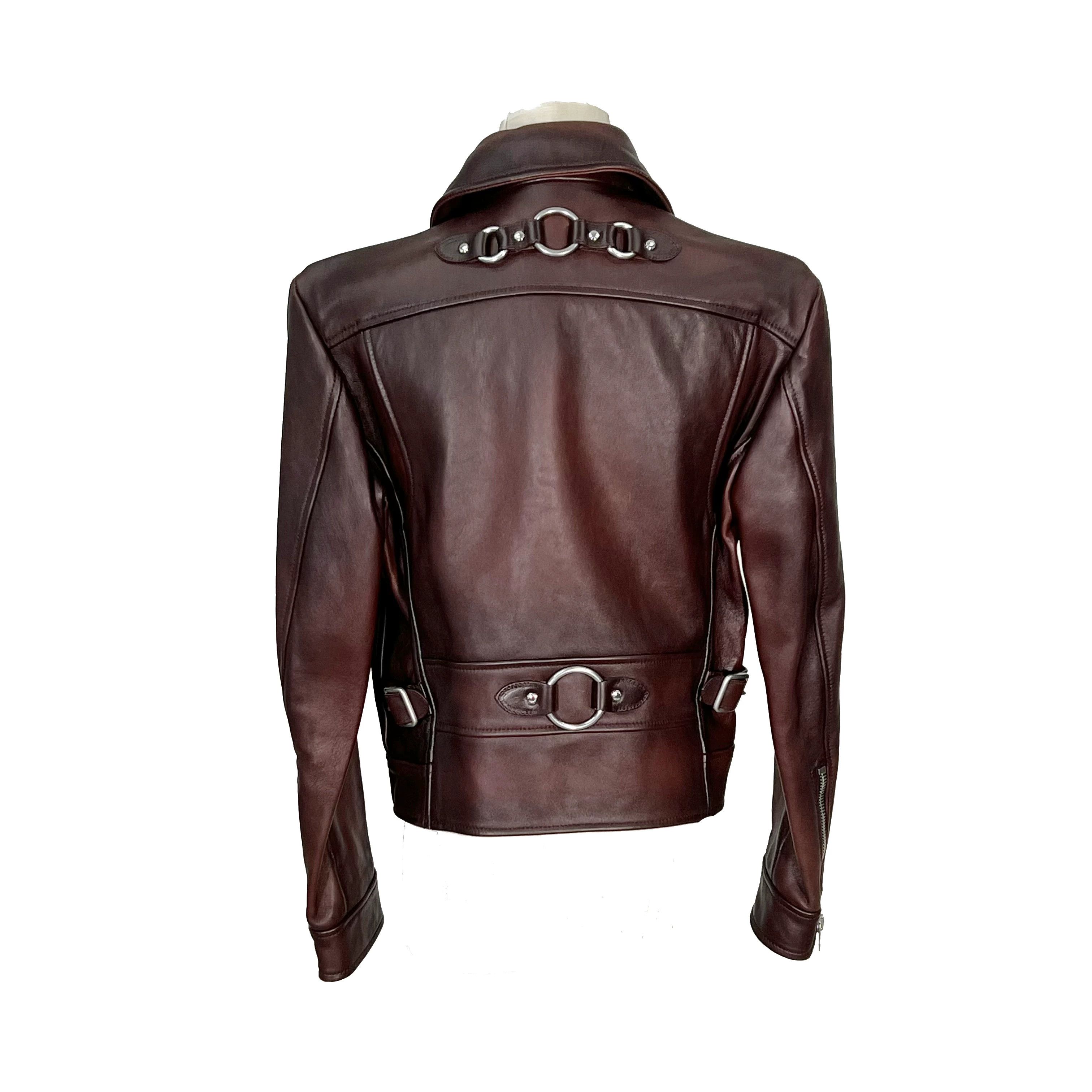 Coach Coach Leather Silver Leather Jacket S Women Size S / US 4 / IT 40 - 2 Thumbnail