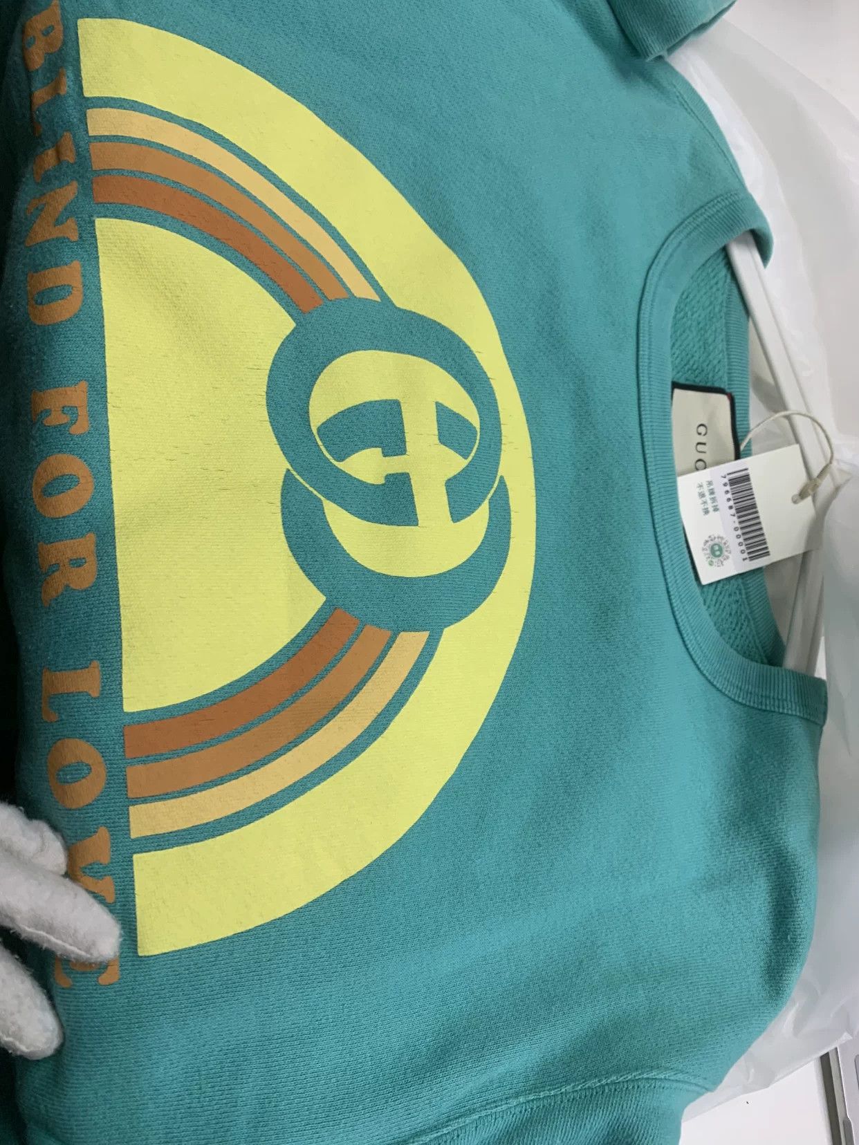 Gucci Gucci Retro Cotton Multi Hoodie XS Men Size US XS / EU 42 / 0 - 7 Thumbnail