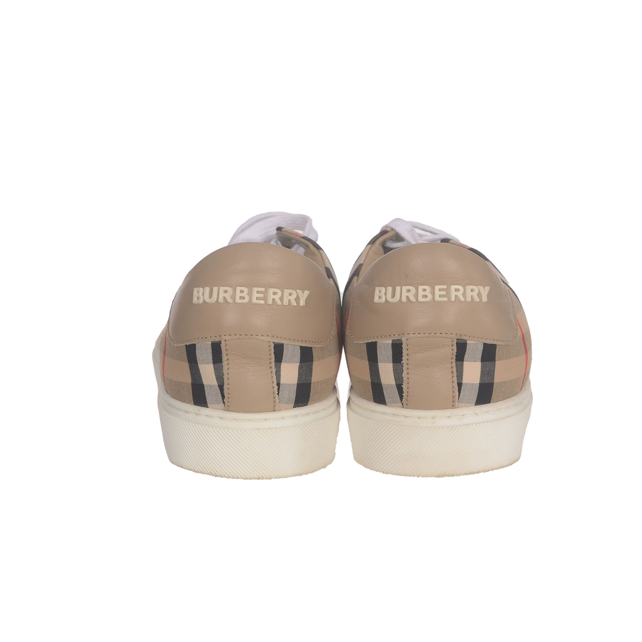 Burberry Burberry Leather Plaid Multi Sweater 37 Women Size S / US 4 / IT 40 - 4 Thumbnail