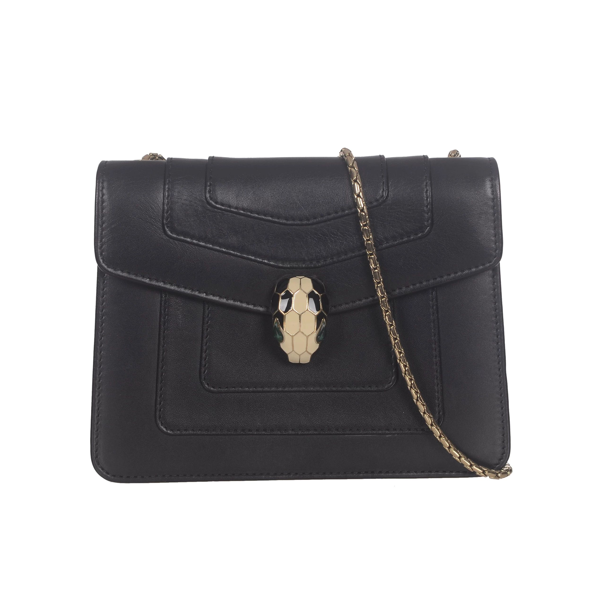 Bvlgari Bvlgari Gold Shoulder Bag Women Size ONE SIZE - 10 Thumbnail