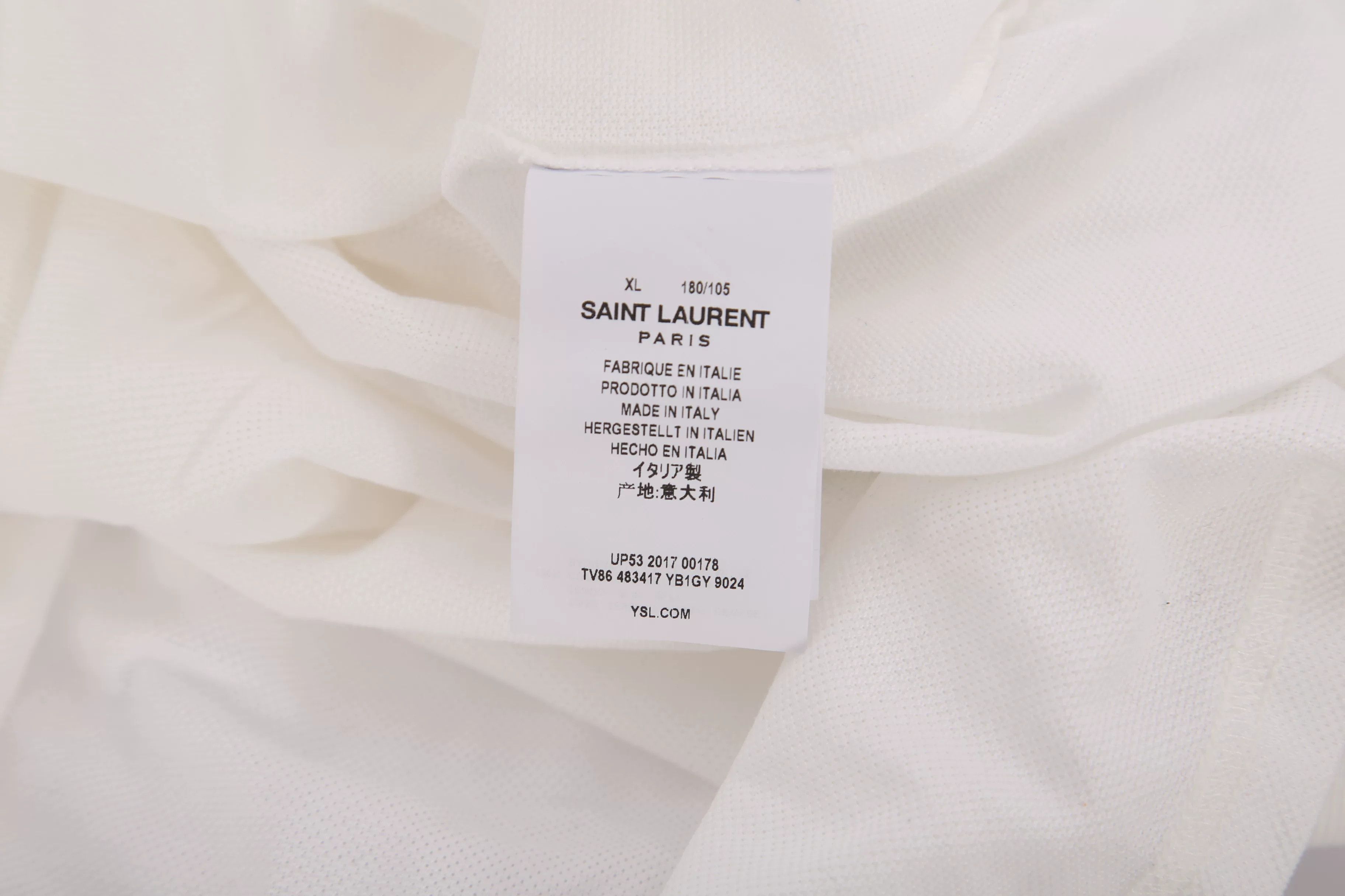 Saint Laurent Paris Saint Laurent Paris Hoodie XL Men Size US XL / EU 56 / 4 - 6 Thumbnail