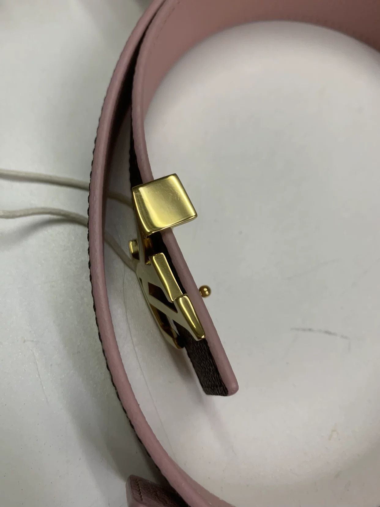 Louis Vuitton Louis Vuitton Canvas Gold Belt Men Size ONE SIZE - 6 Thumbnail