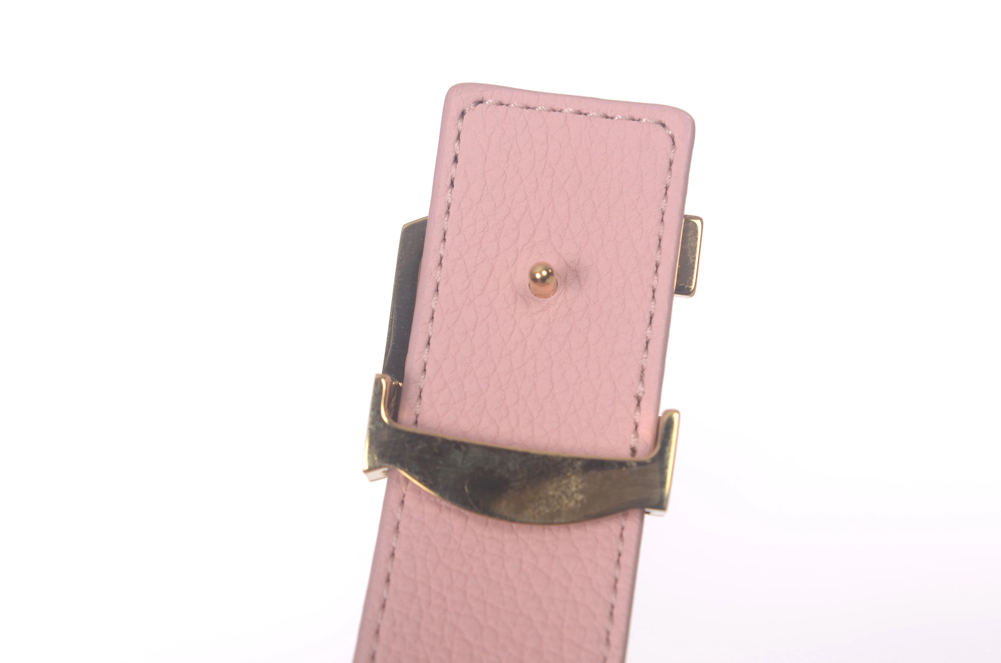 Louis Vuitton Louis Vuitton Canvas Gold Belt Men Size ONE SIZE - 2 Thumbnail