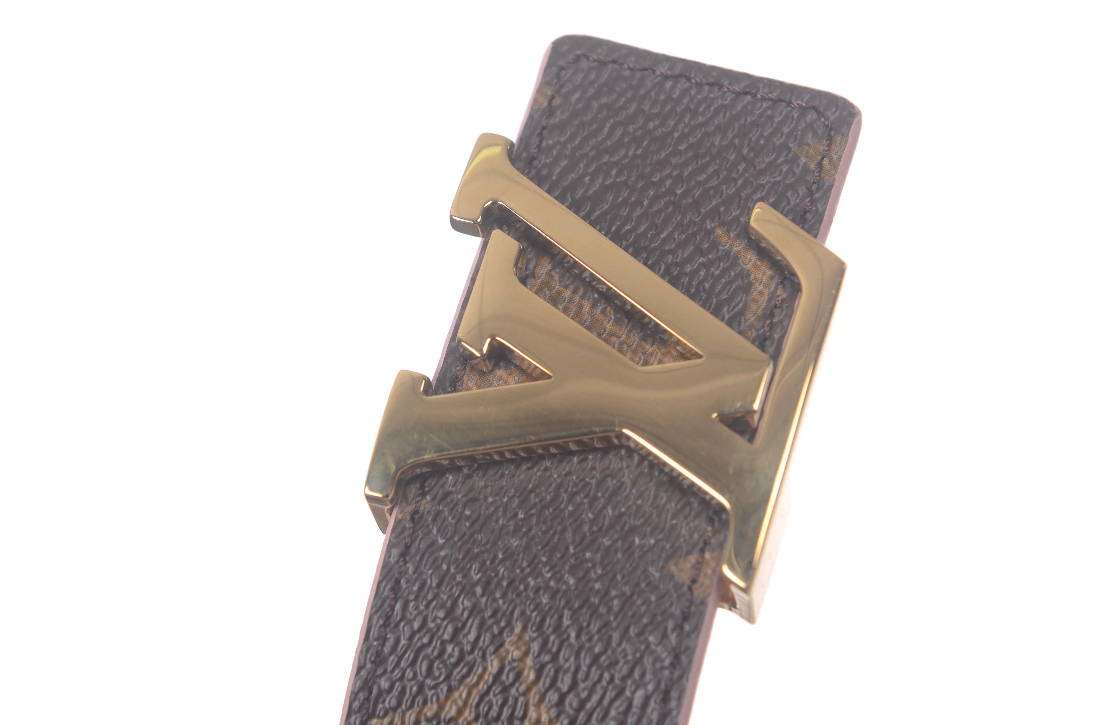 Louis Vuitton Louis Vuitton Canvas Gold Belt Men Size ONE SIZE - 3 Thumbnail
