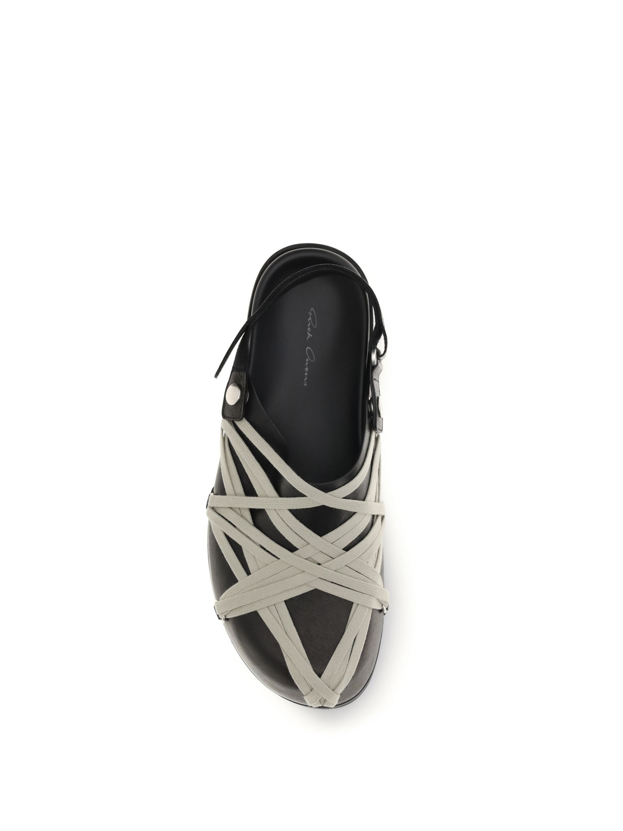 Rick Owens Megalace Mules Size US 7 / EU 40 - 4 Thumbnail