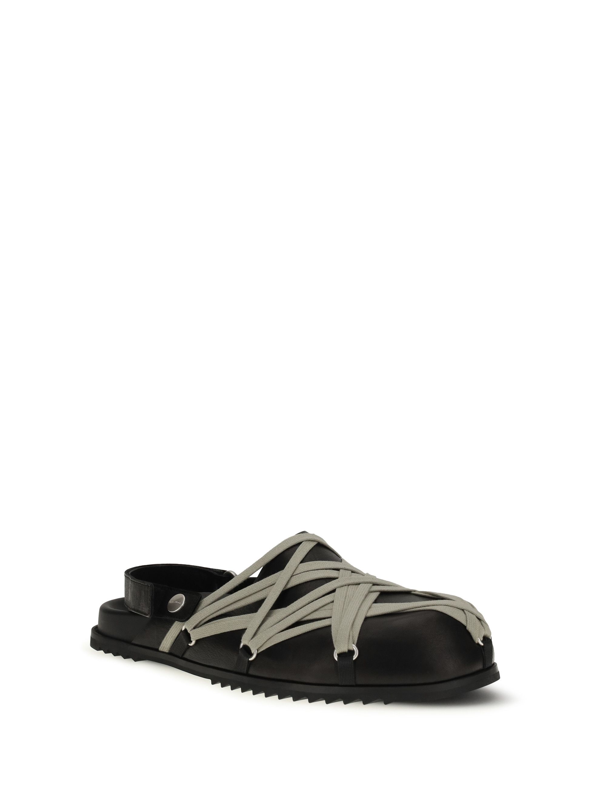 Rick Owens Megalace Mules Size US 10 / EU 43 - 2 Thumbnail