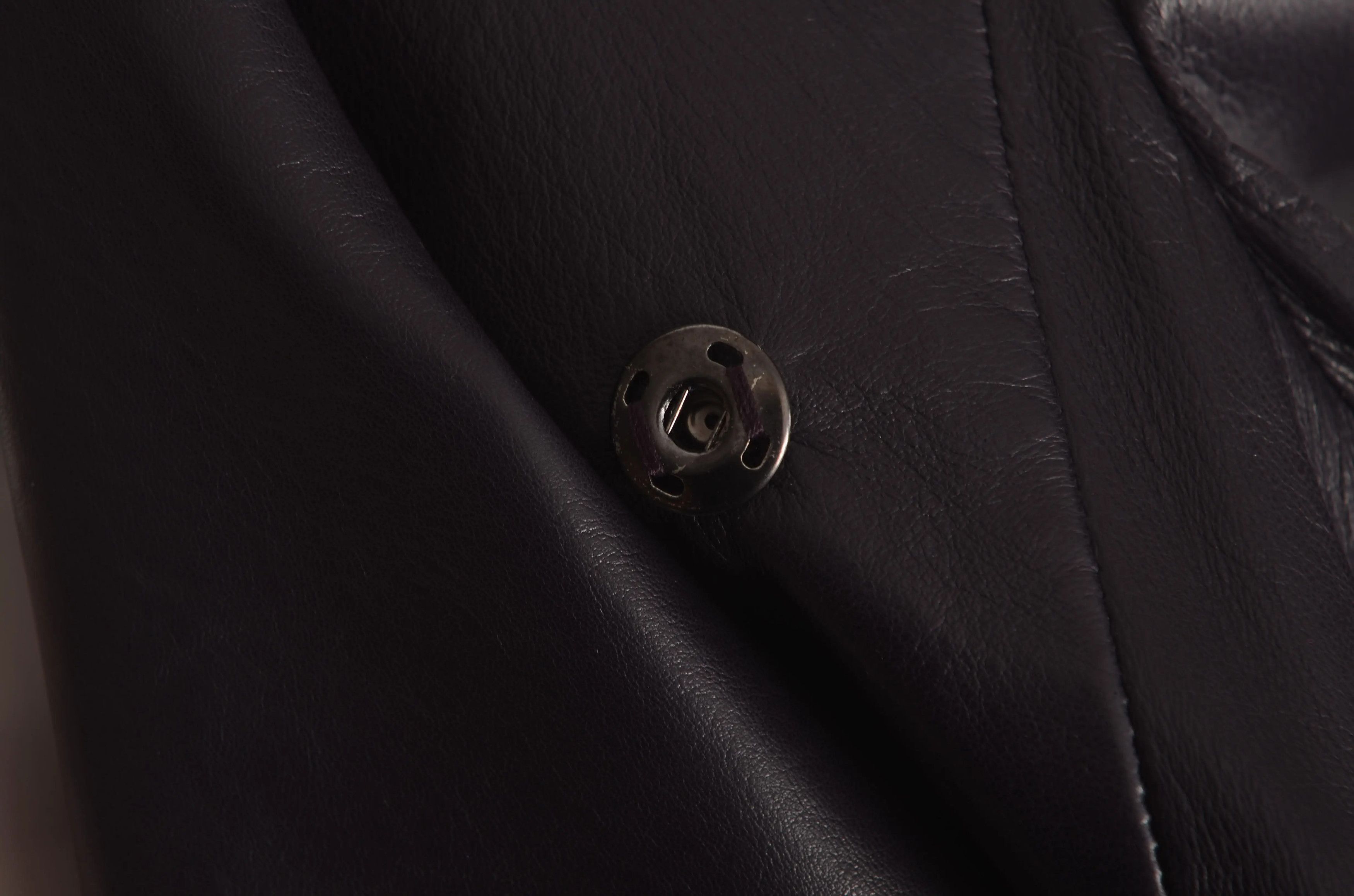 Miu Miu Miu Miu Leather Hoodie XXS Men Size US XXS / EU 40 - 4 Thumbnail