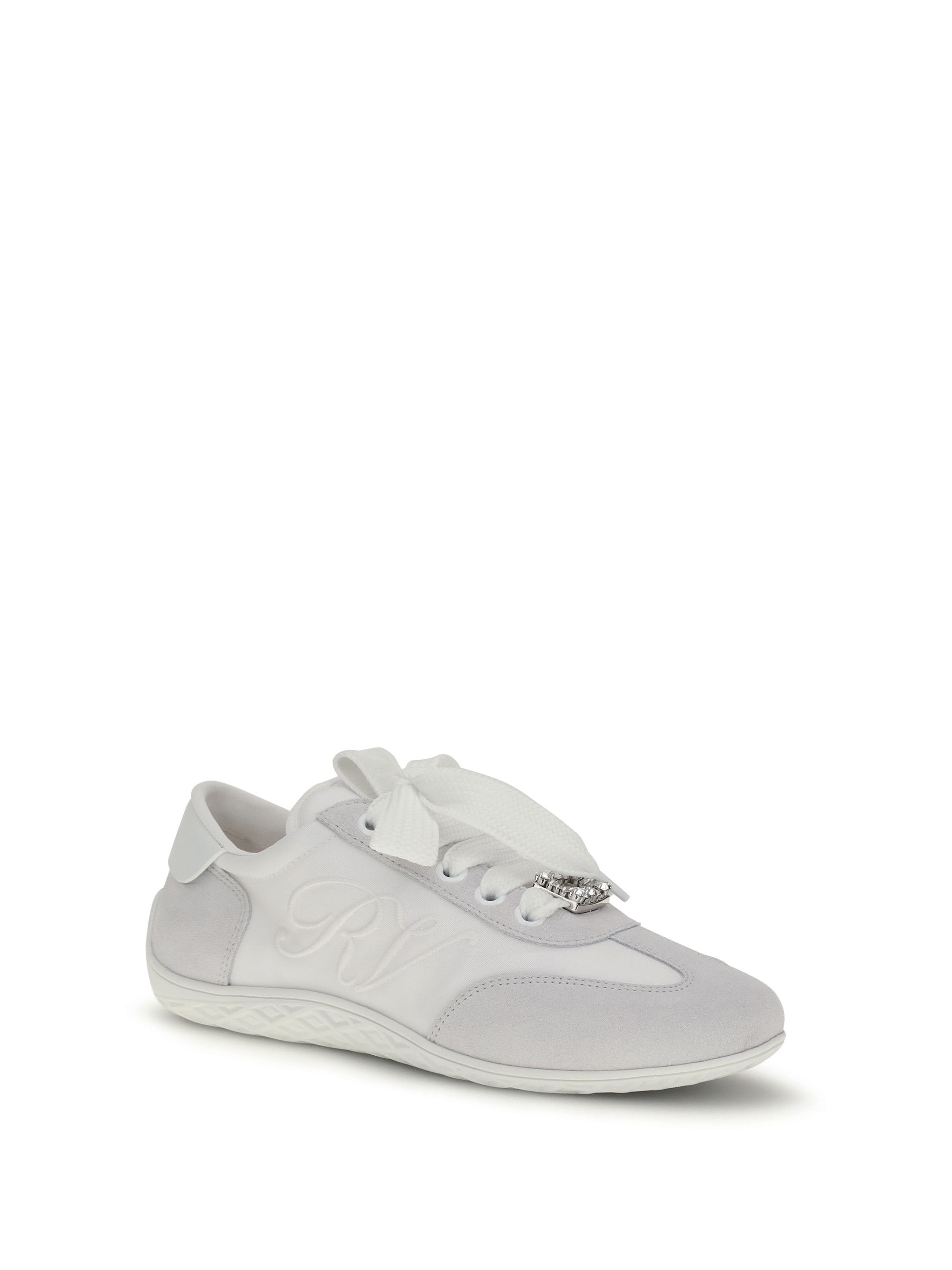 Roger Vivier Viv Low suede Sneakers Size US 8.5 / IT 38.5 - 2 Thumbnail