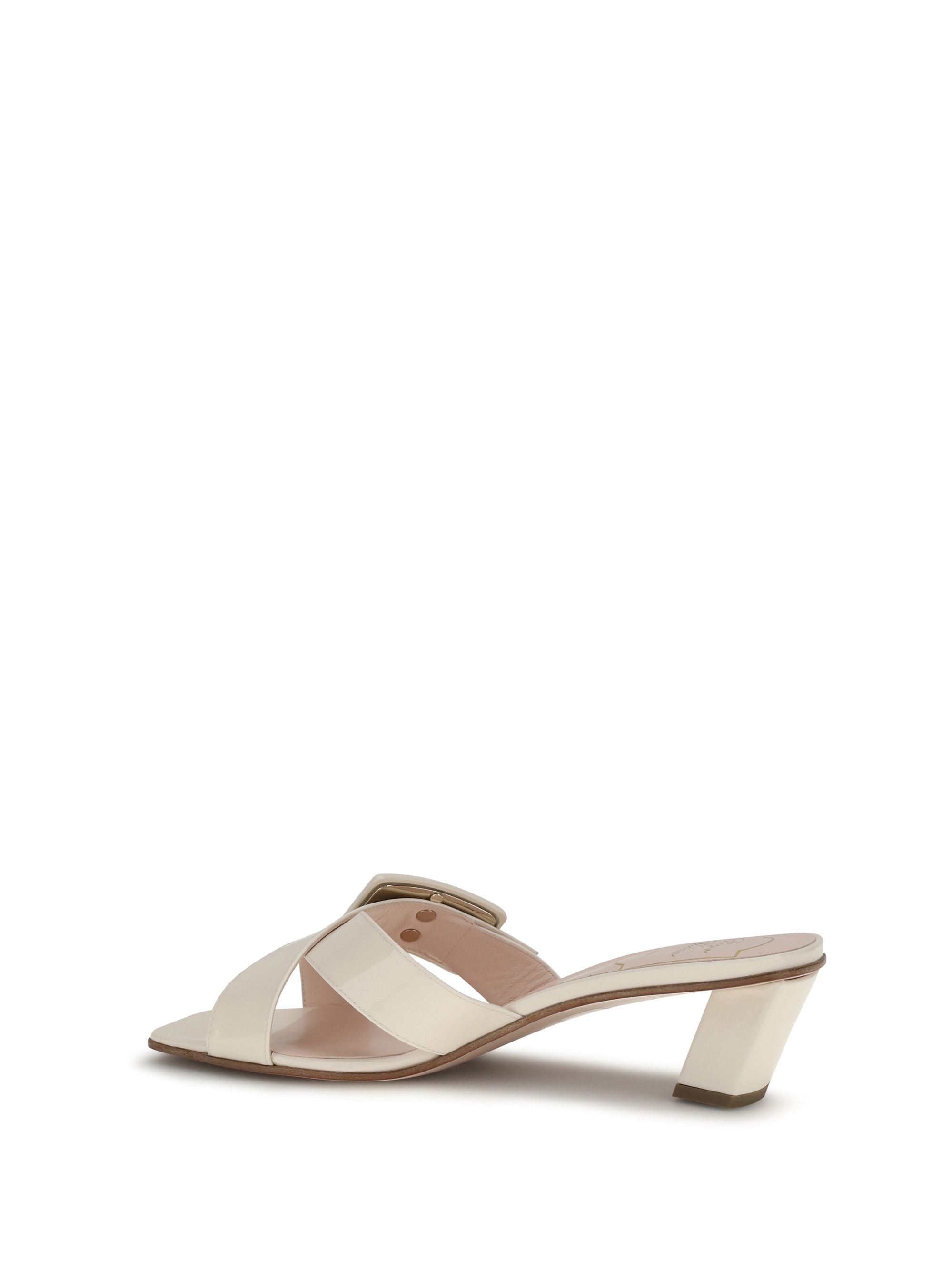 Roger Vivier Belle Vivier patent leather Sandals Size US 7.5 / IT 37.5 - 3 Thumbnail
