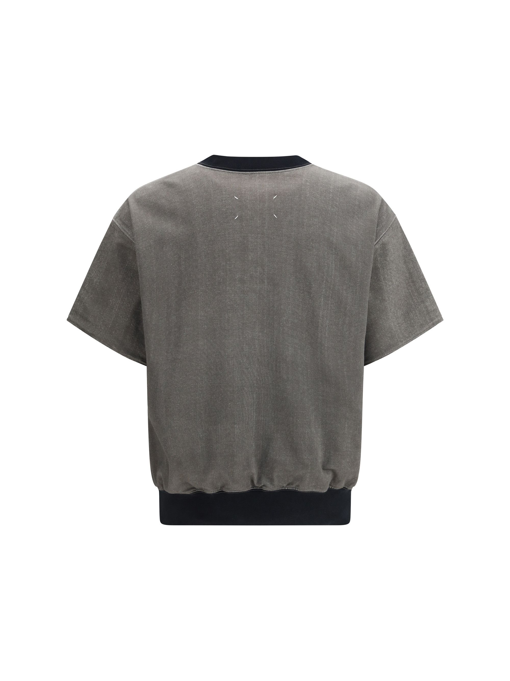 Maison Margiela Crewneck Sweatshirt with short sleeves Size US S / EU 44-46 / 1 - 2 Thumbnail