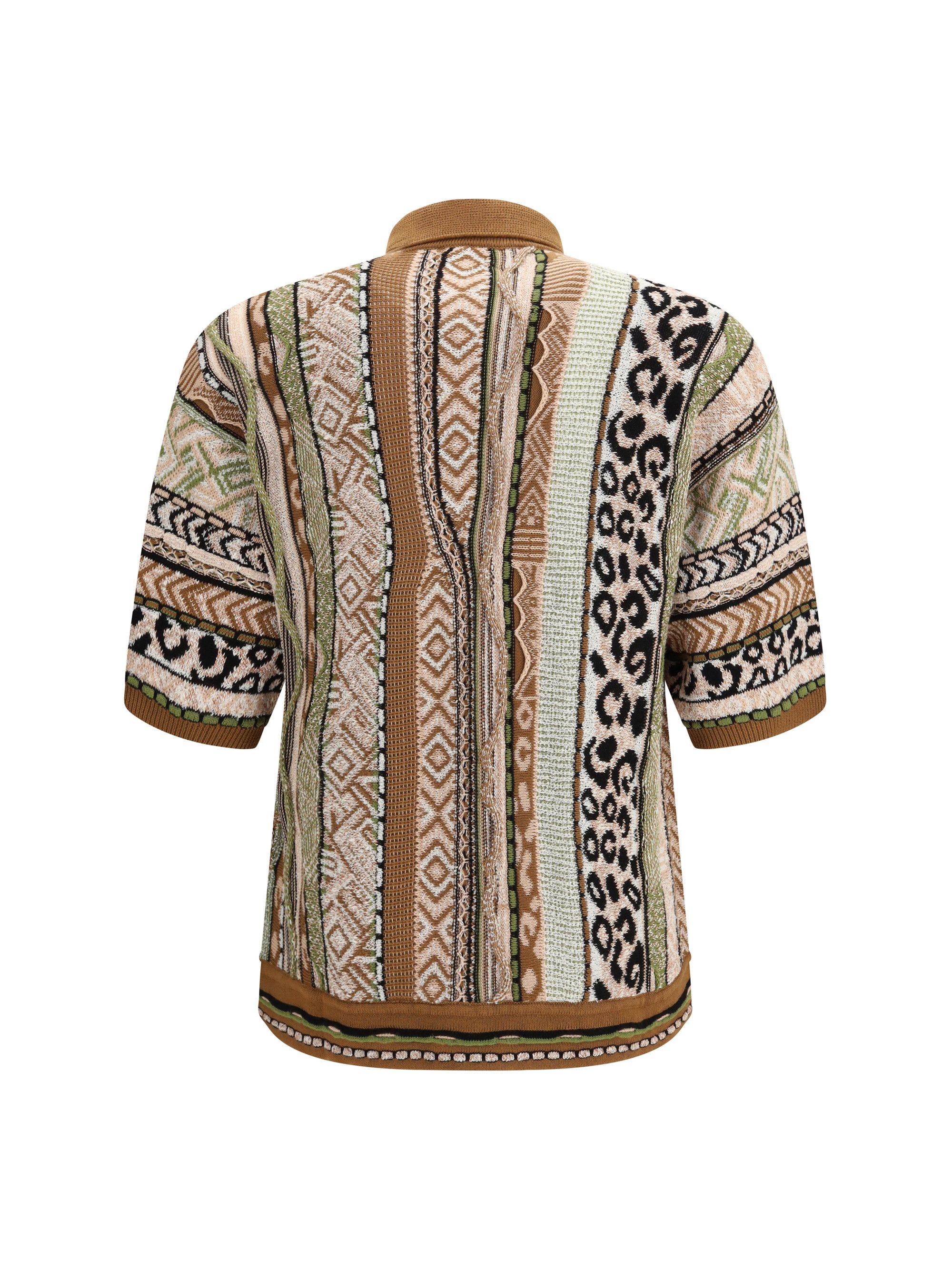 Laneus Knitted Shirt Size US XL / EU 56 / 4 - 2 Thumbnail
