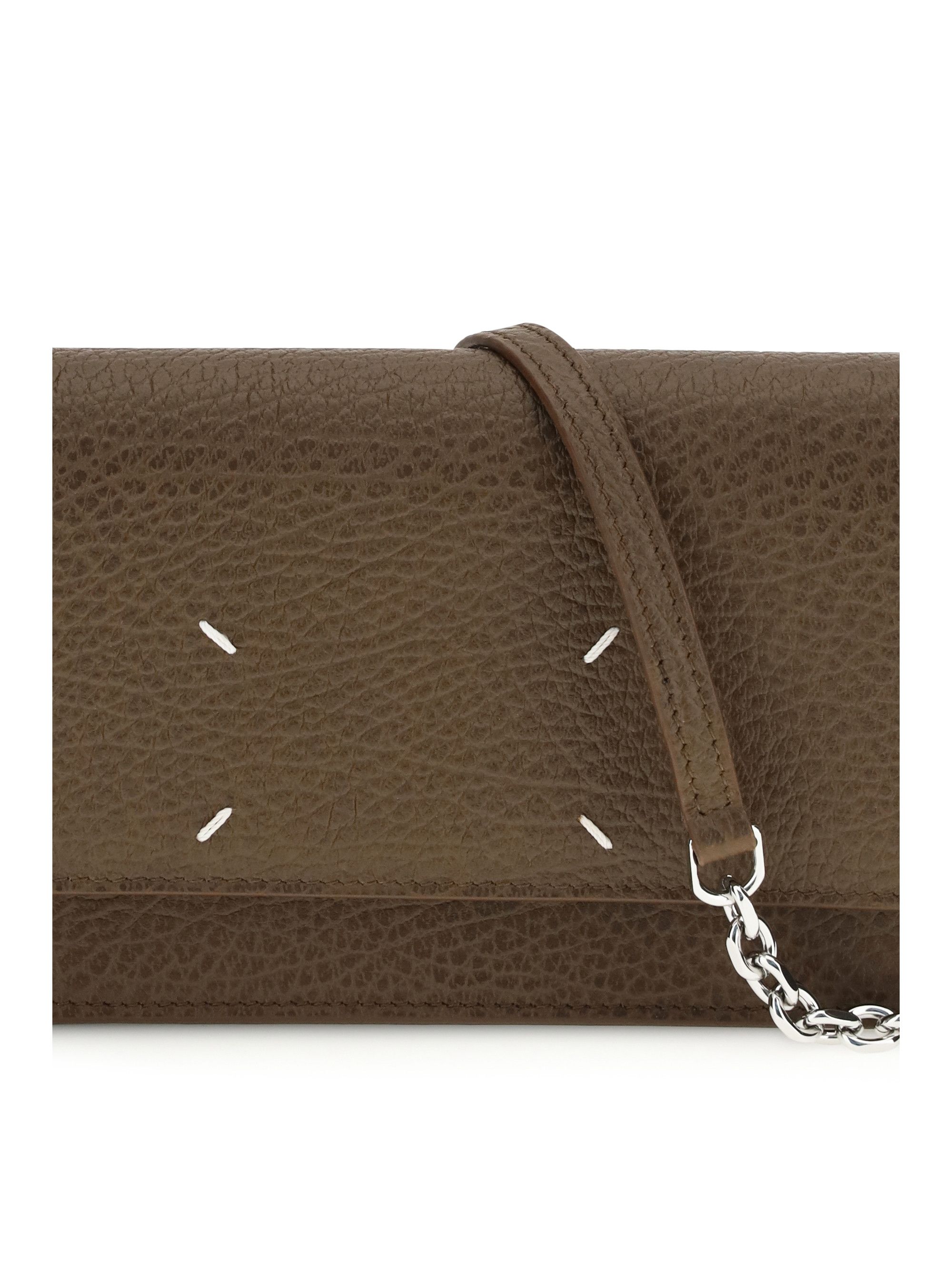 Maison Margiela Grained leather Wallet Size ONE SIZE - 4 Thumbnail