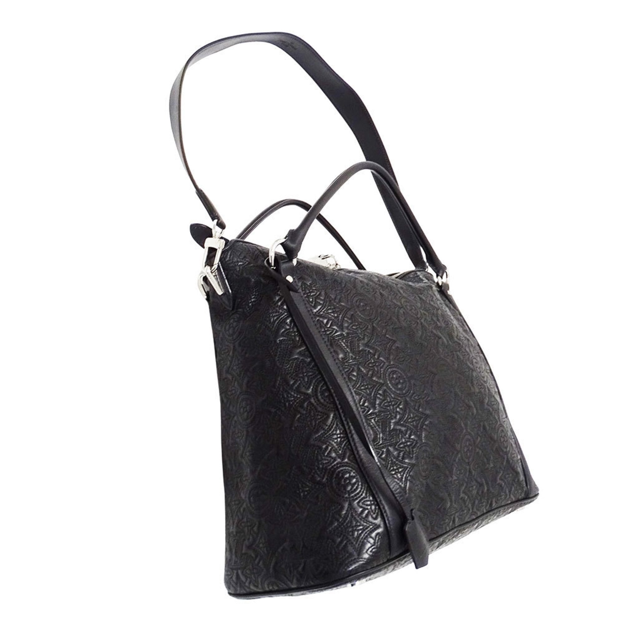 Louis Vuitton Louis Vuitton Women's Handbag, Brand Handbag/Shoulder Bag, 2-way, Monogram Anthea Ixia MM, Noir Black M94204 Size ONE SIZE - 5 Thumbnail