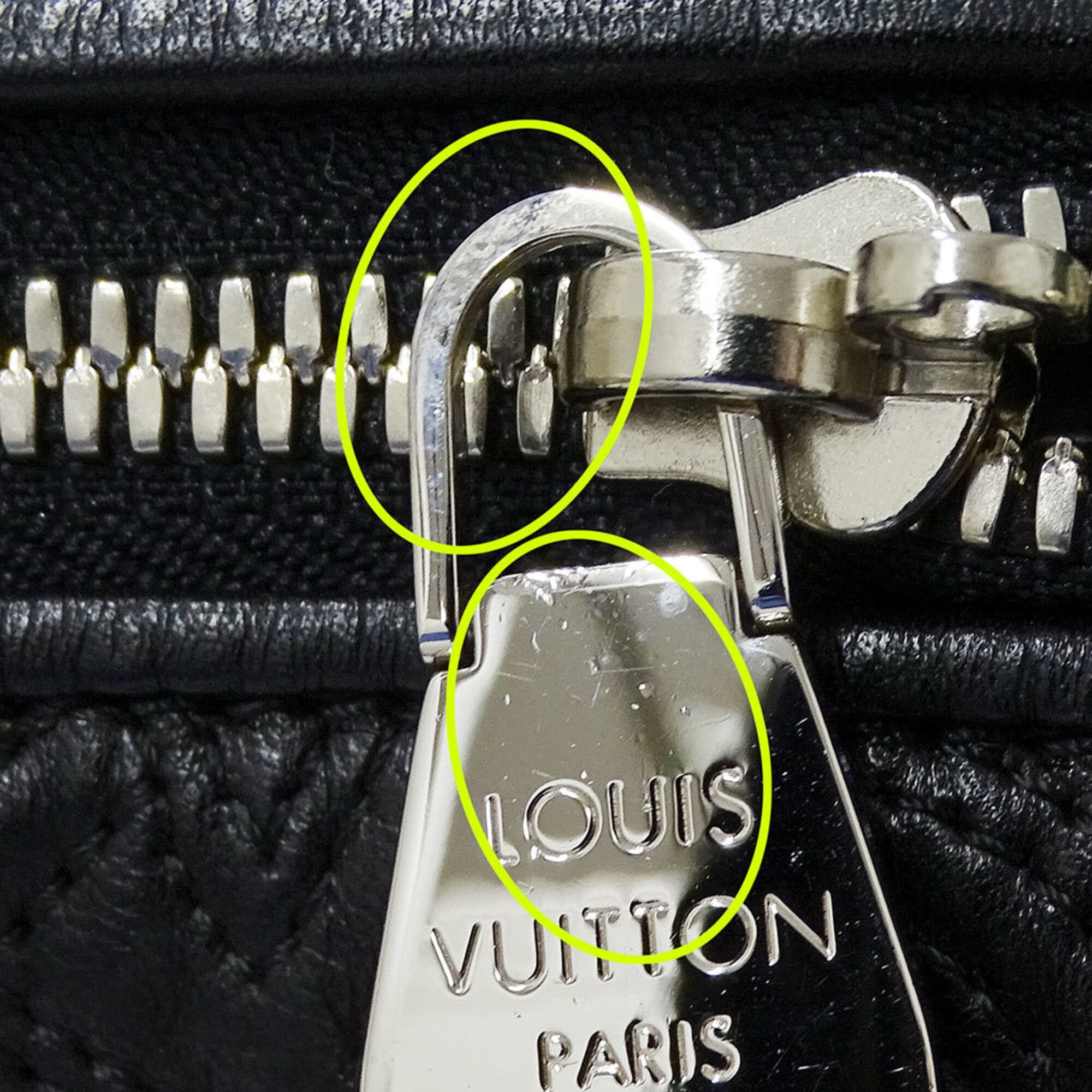 Louis Vuitton Louis Vuitton Women's Handbag, Brand Handbag/Shoulder Bag, 2-way, Monogram Anthea Ixia MM, Noir Black M94204 Size ONE SIZE - 10 Thumbnail