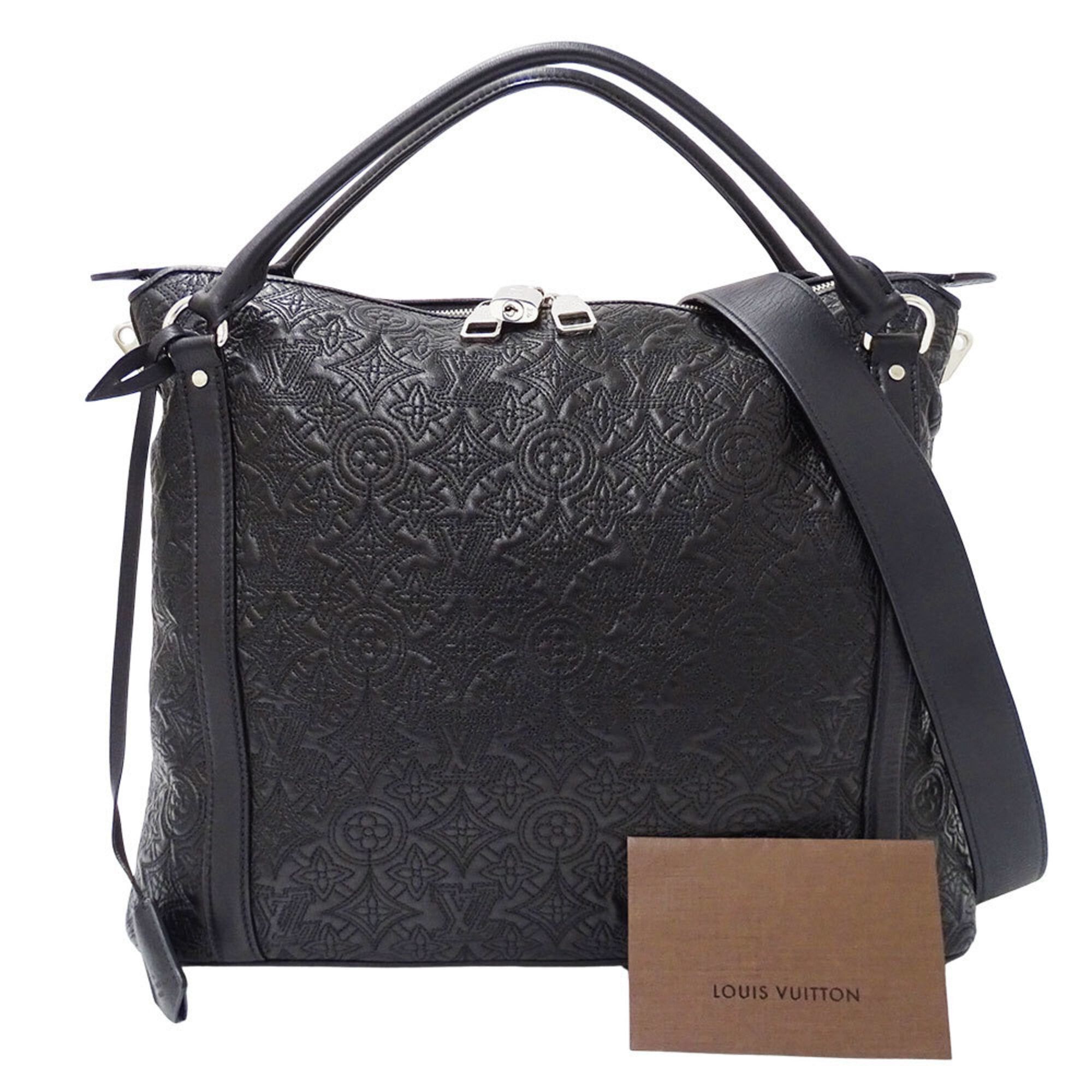 Louis Vuitton Louis Vuitton Women's Handbag, Brand Handbag/Shoulder Bag, 2-way, Monogram Anthea Ixia MM, Noir Black M94204 Size ONE SIZE - 6 Thumbnail
