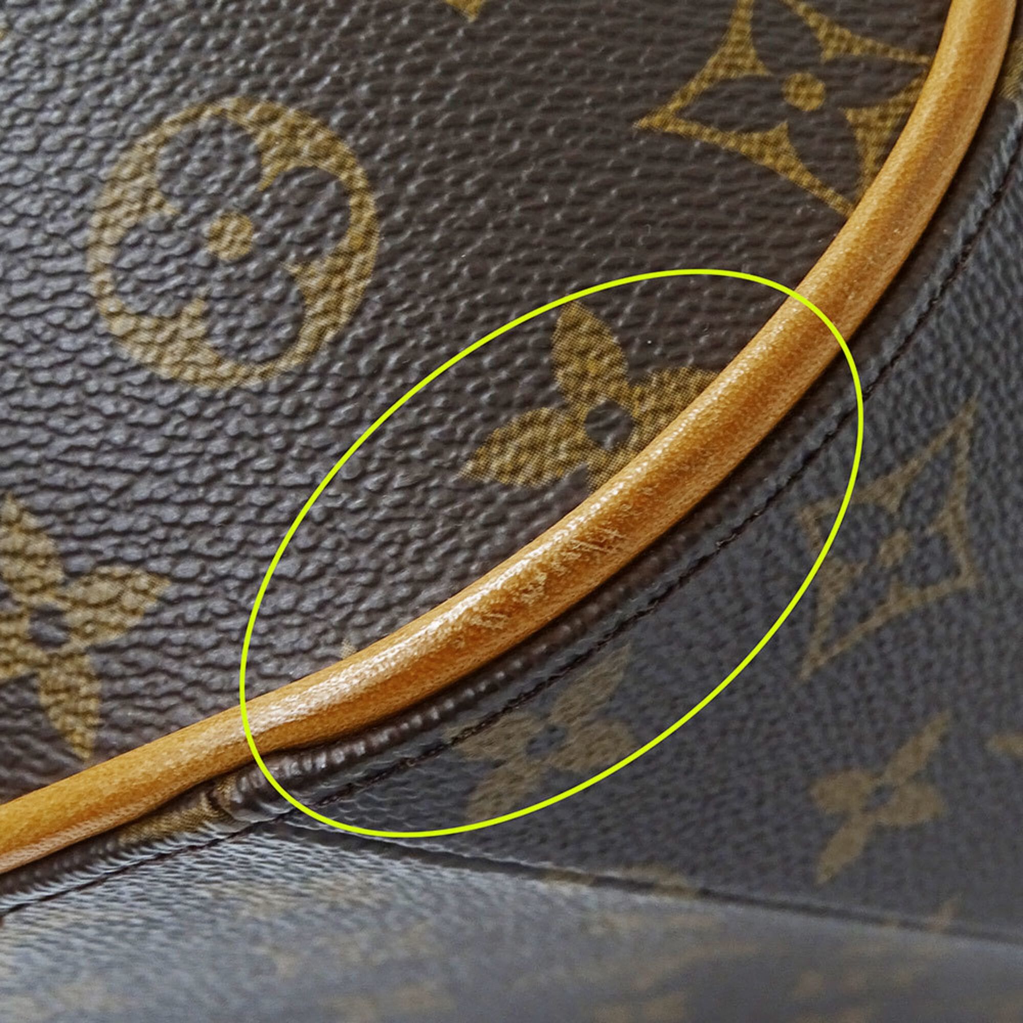 Louis Vuitton Louis Vuitton Women's Handbag, Monogram Canvas Ellipse MM, Brown M51126 Size ONE SIZE - 8 Thumbnail